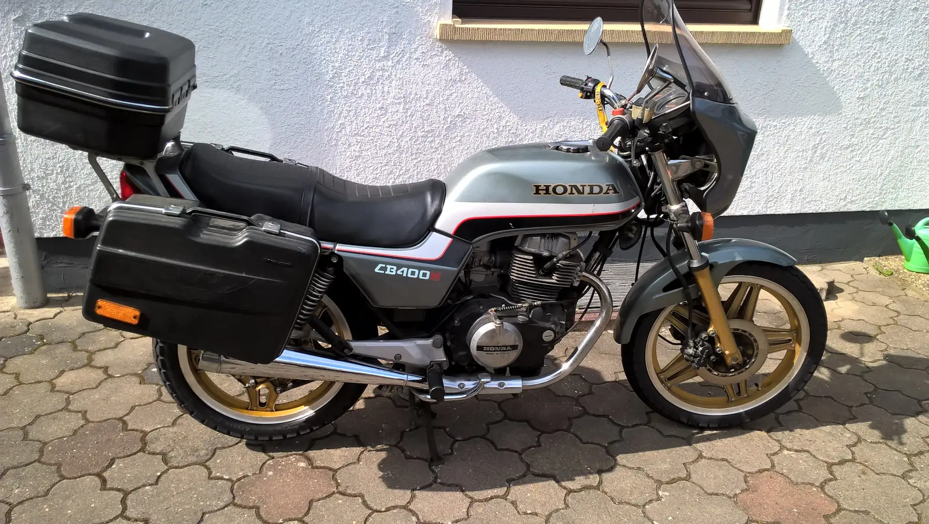 Honda CB 400 CB400N srebrna - 2