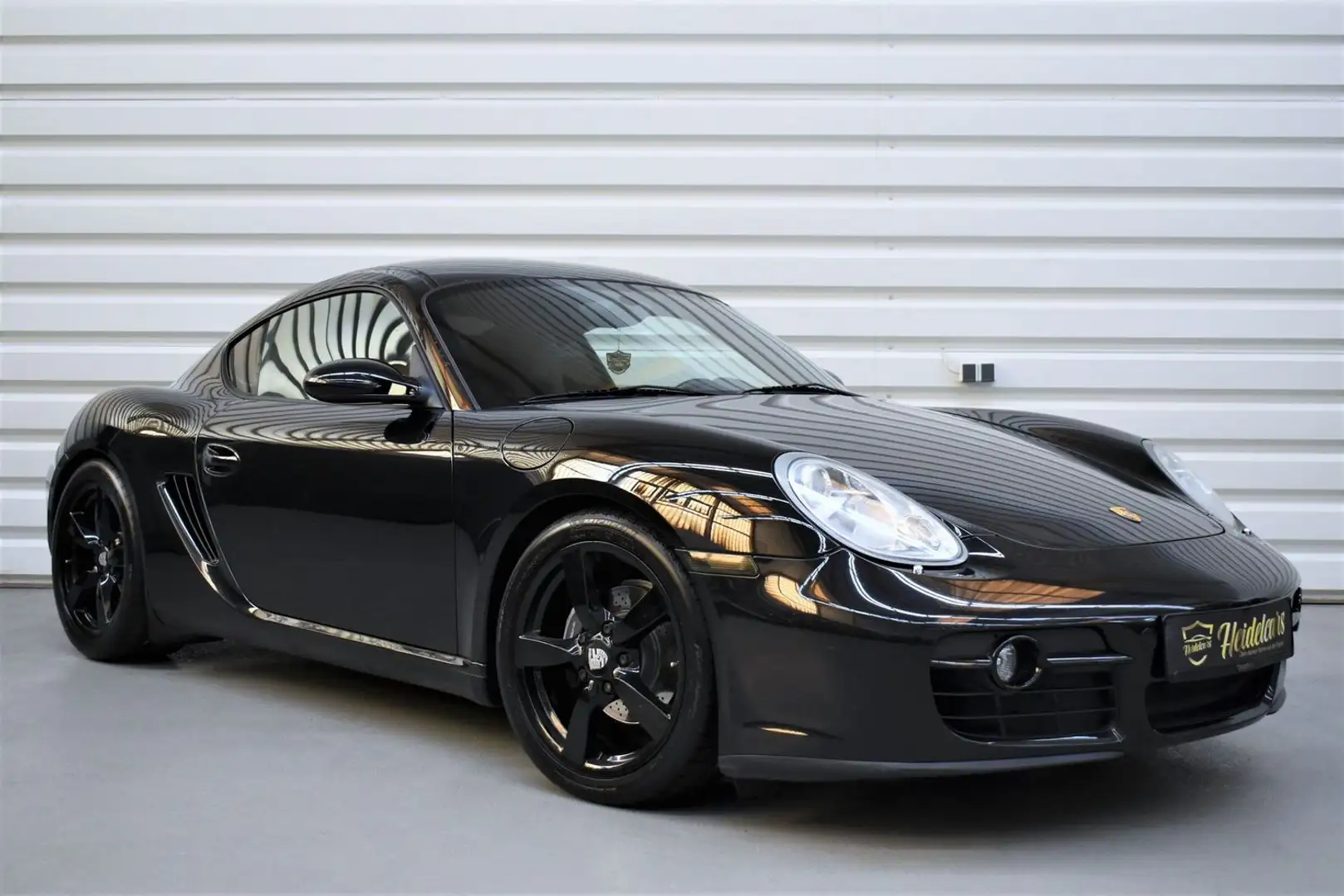 Porsche Cayman SCHALTER*LEDER*XENON*NAVI*SH Zwart - 1