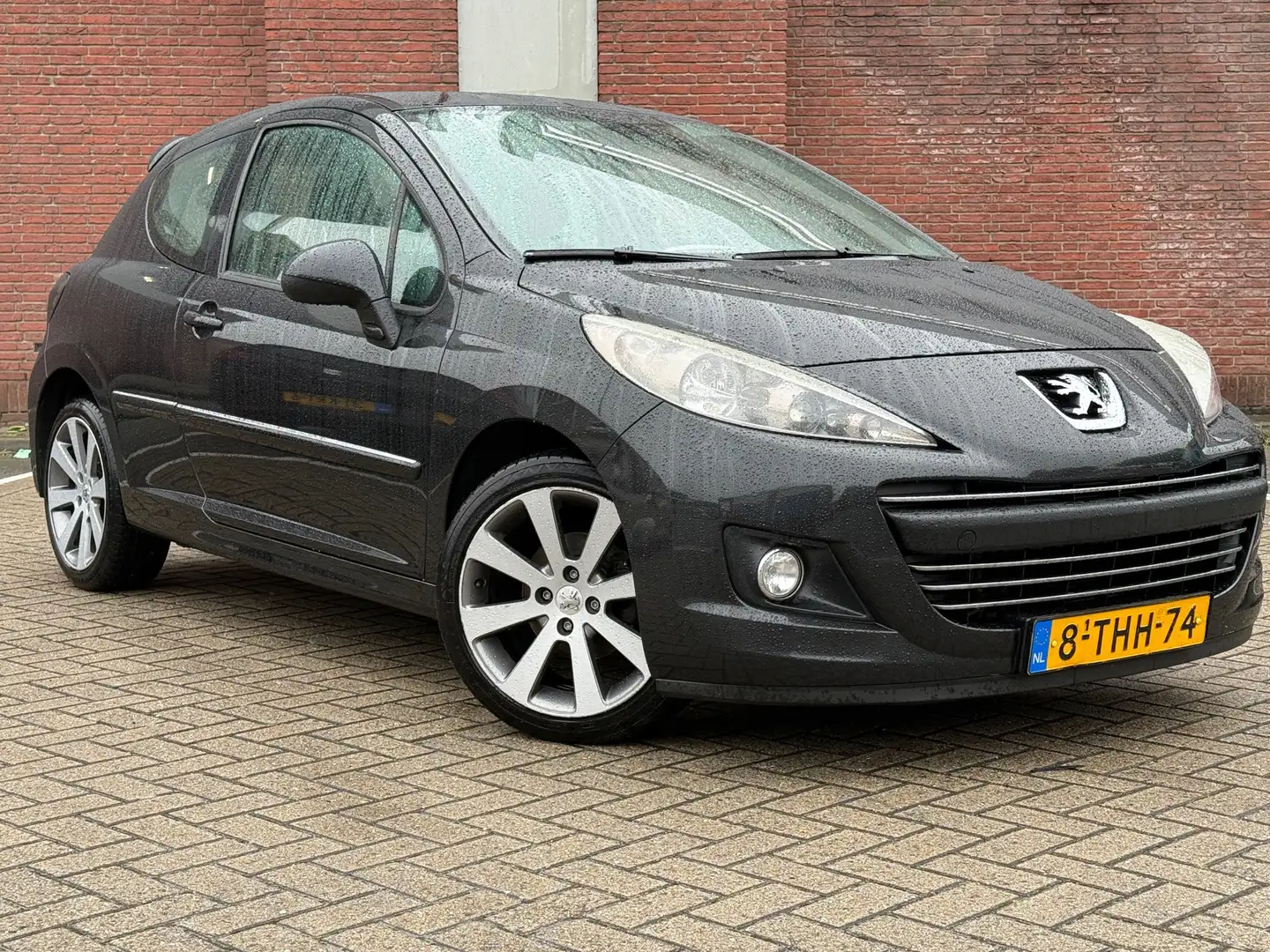 Peugeot 207 1.6 HDiF XS|AIRCO|NAVI|INRUILKOOPJE Schwarz - 1