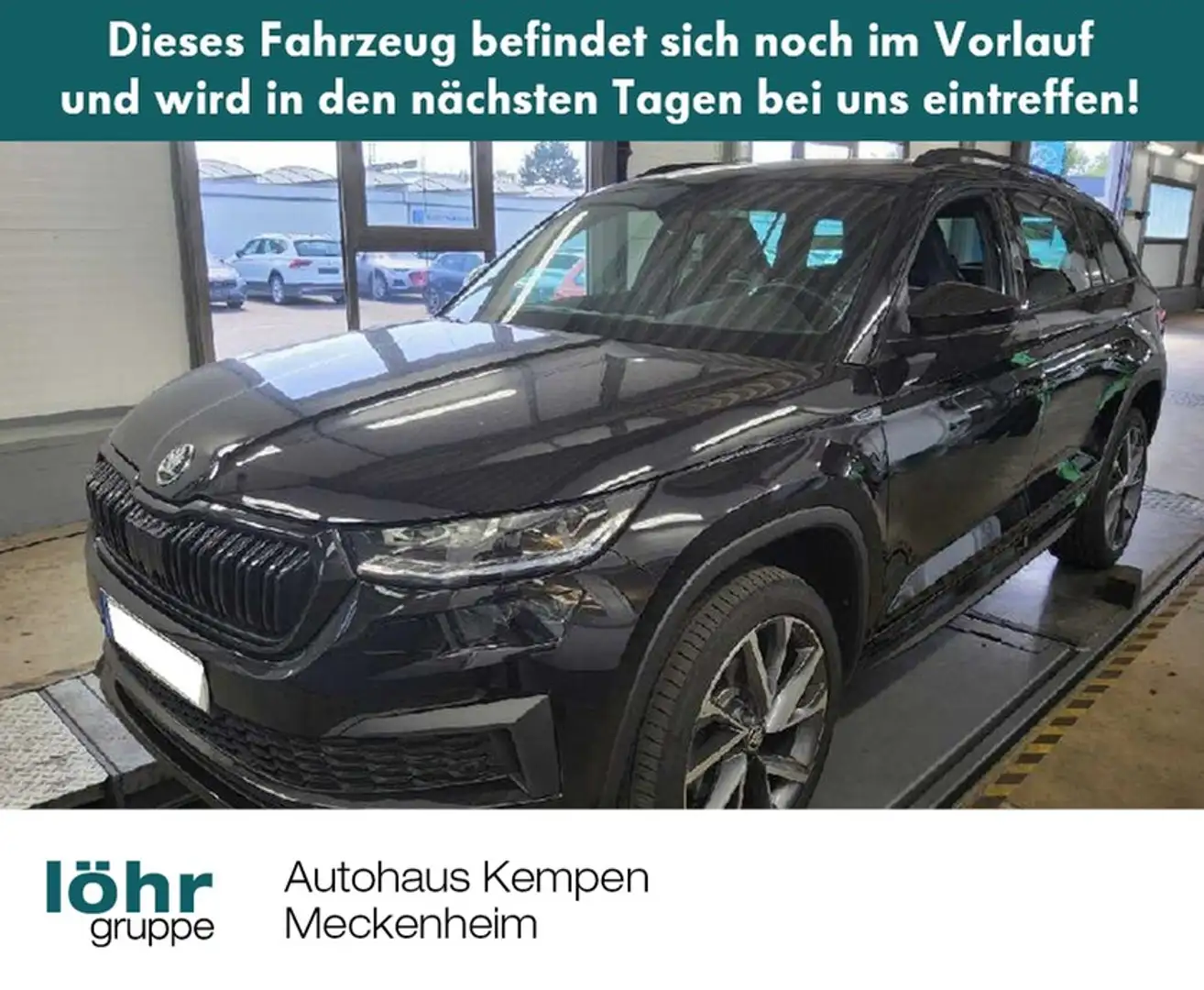 Skoda Kodiaq 2.0 TDI DSG Sportline 20" AHK Navi+VC ACC LED R... Schwarz - 1