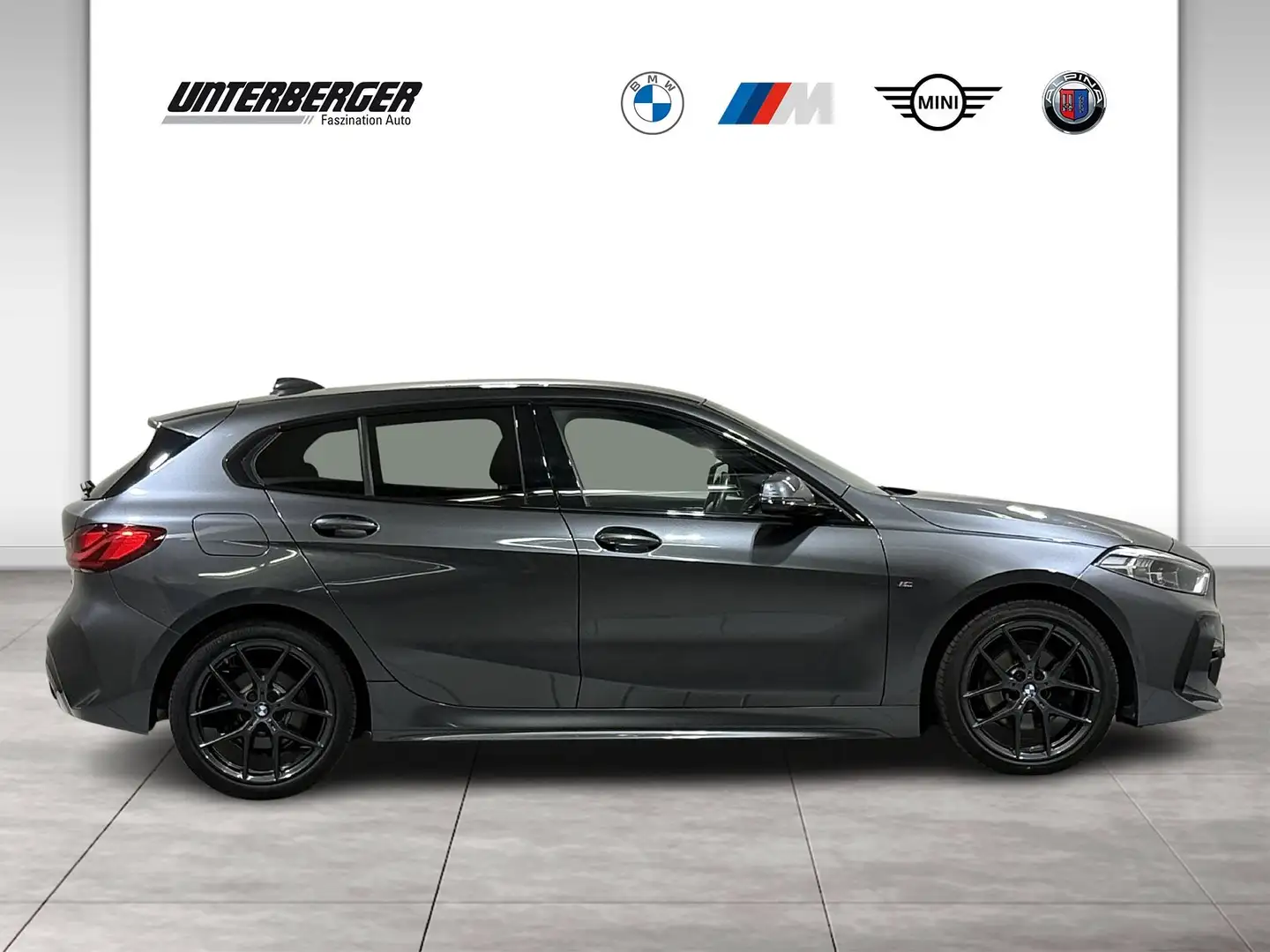 BMW 118 i M Sportpaket Aut Navi DA LED HiFi PDC DAB Grigio - 2
