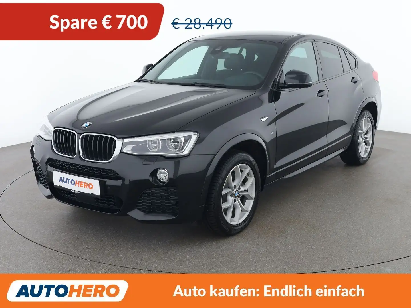 BMW X4 xDrive 20d M Sport Schwarz - 1
