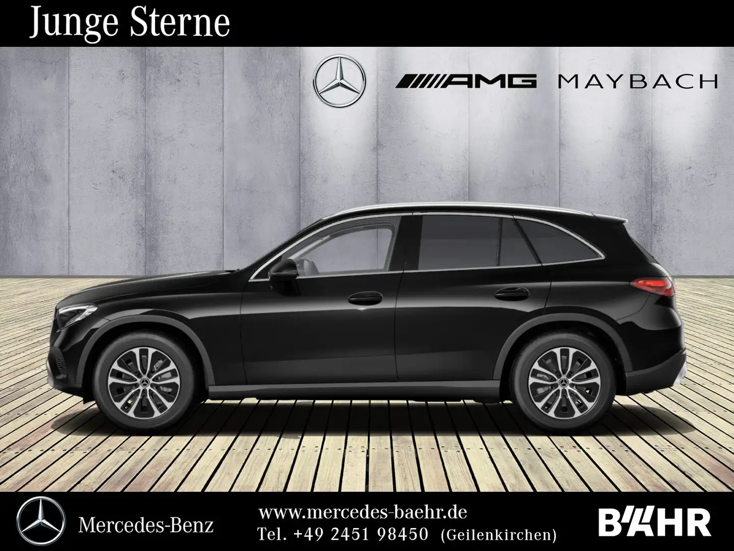 Mercedes-Benz GLC 220 GLC 220 d 4M Avantgarde/MBUX/LED/AHK/RFK/LMR18" Schwarz - 2