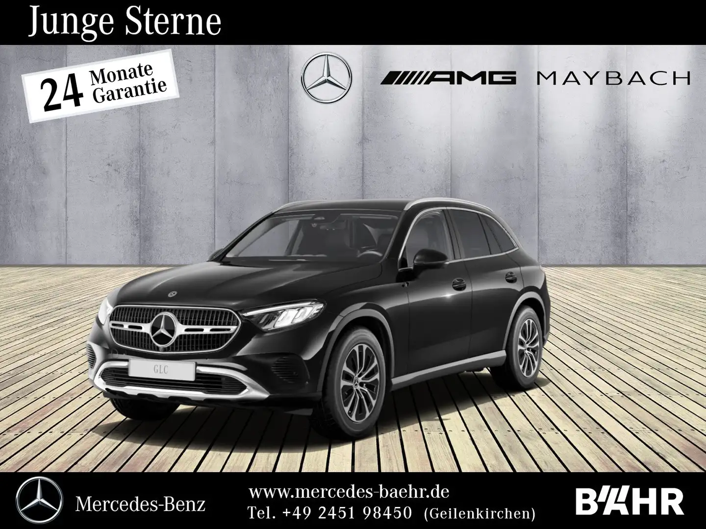 Mercedes-Benz GLC 220 GLC 220 d 4M Avantgarde/MBUX/LED/AHK/RFK/LMR18" Schwarz - 1