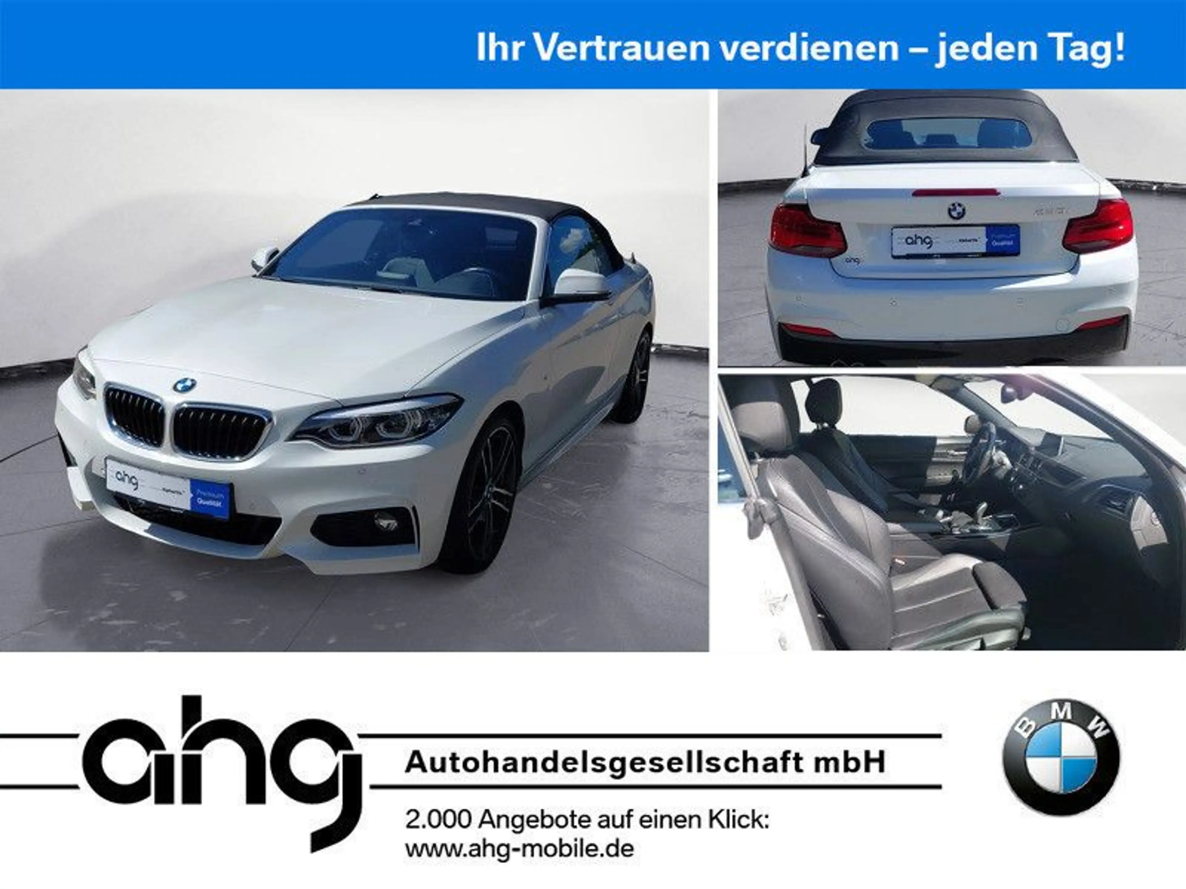BMW 230 i Steptronic Cabrio M Sport Sport Aut. AHK