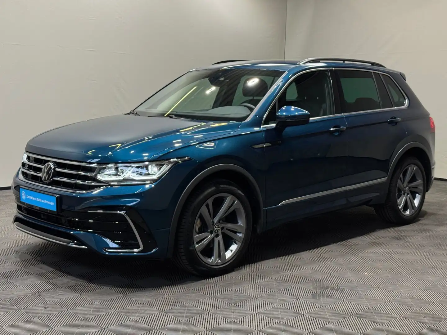 Volkswagen Tiguan R-Line 2.0 TDI DSG | MATRIX NAVI KAMERA Blau - 2