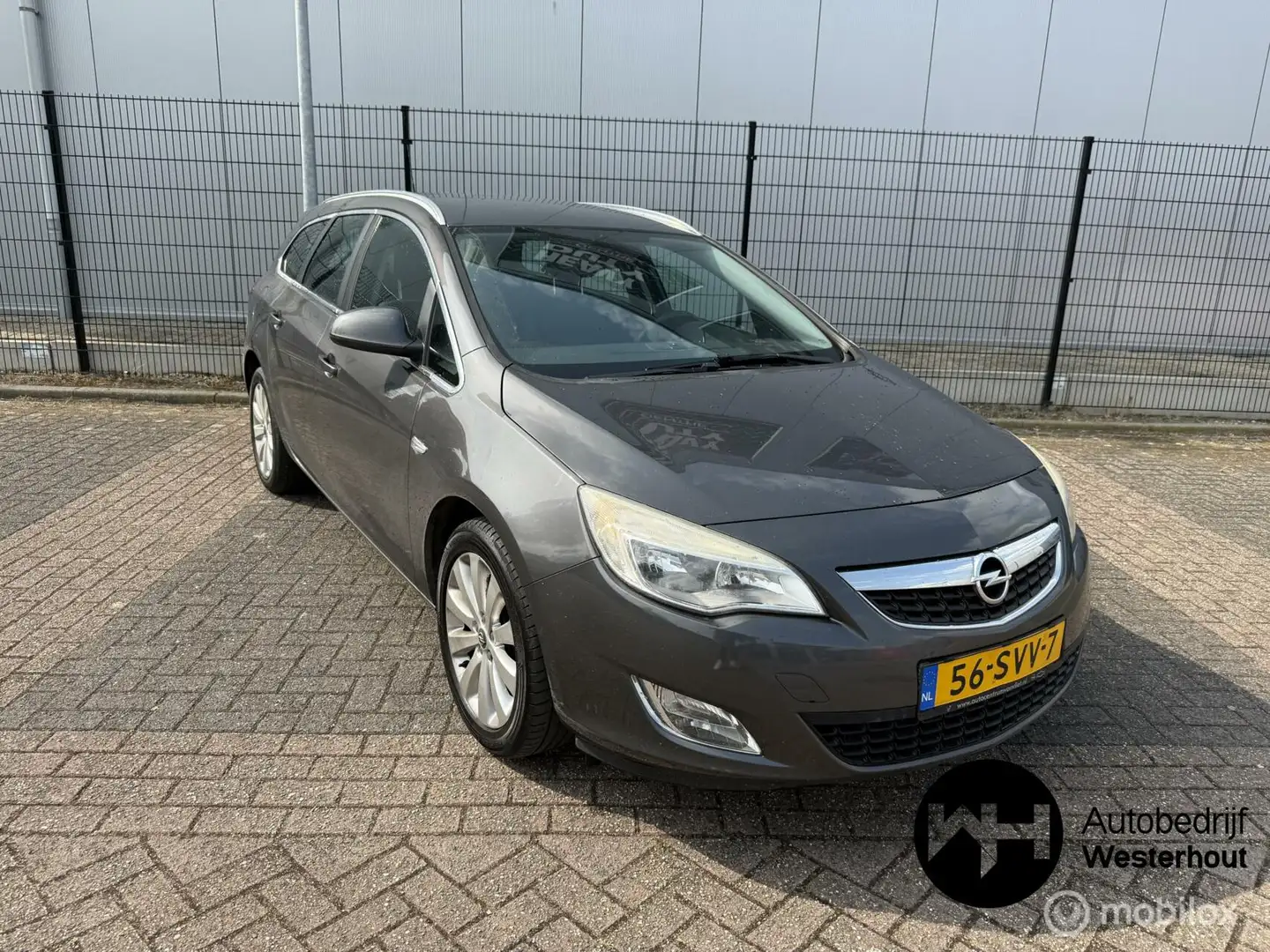 Opel Astra Sports Tourer 1.4 Turbo Cosmo APK AIRCO LEDER NAP Gris - 1