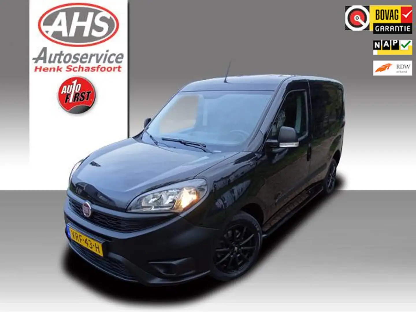 Fiat Doblo Cargo 1.6 MJ L1H1 Negro - 1