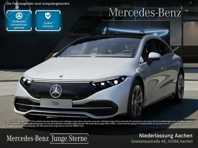 Mercedes-Benz EQS 450 Avantgarde Fahrass WideScreen Airmat Pano