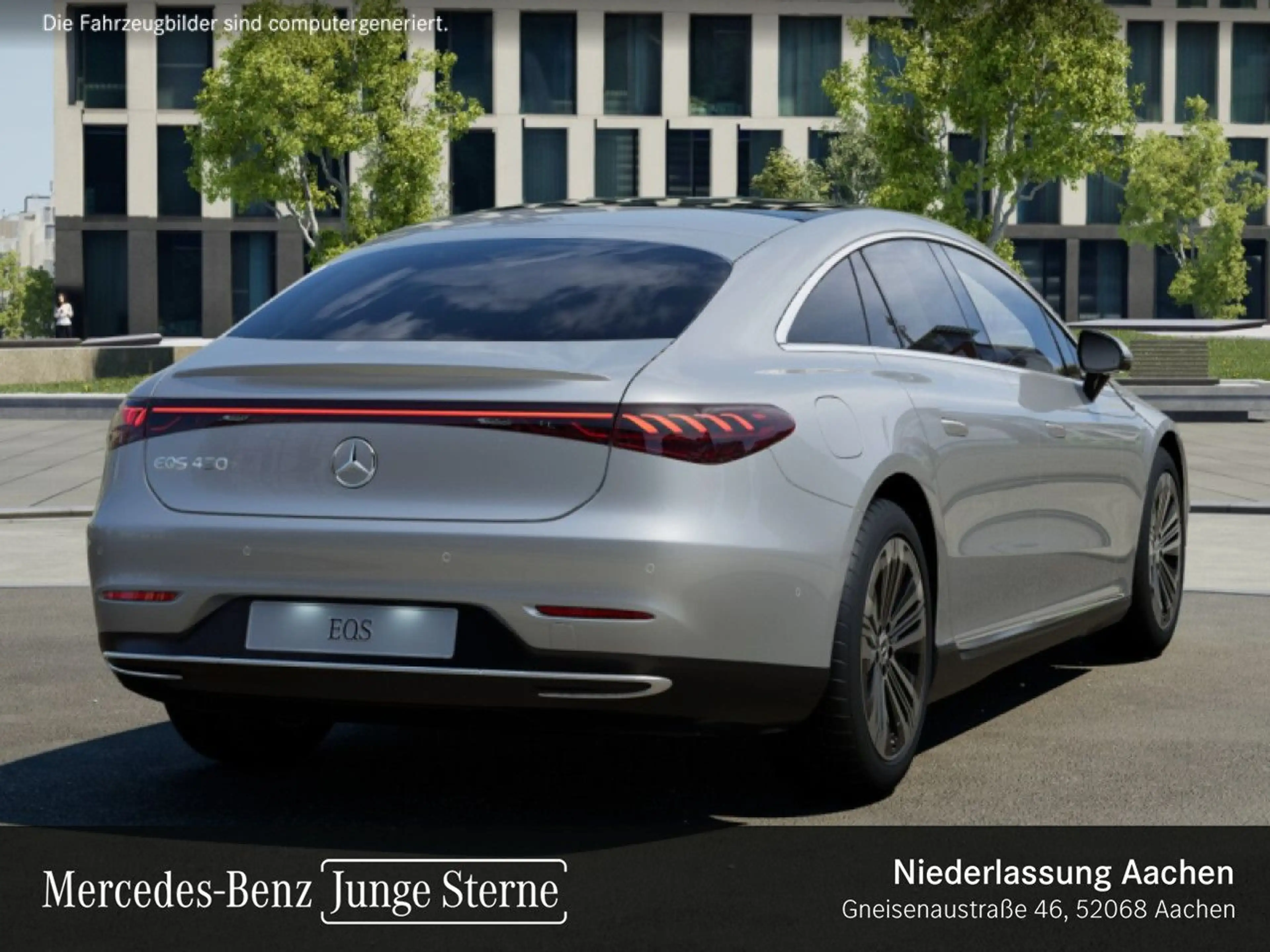 Mercedes-Benz EQS 450 Avantgarde Fahrass WideScreen Airmat Pano — photo 5