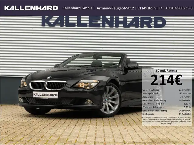 BMW 630 6 Serie i Cabrio-Dynamic Drive-Facelift-Youngtimer