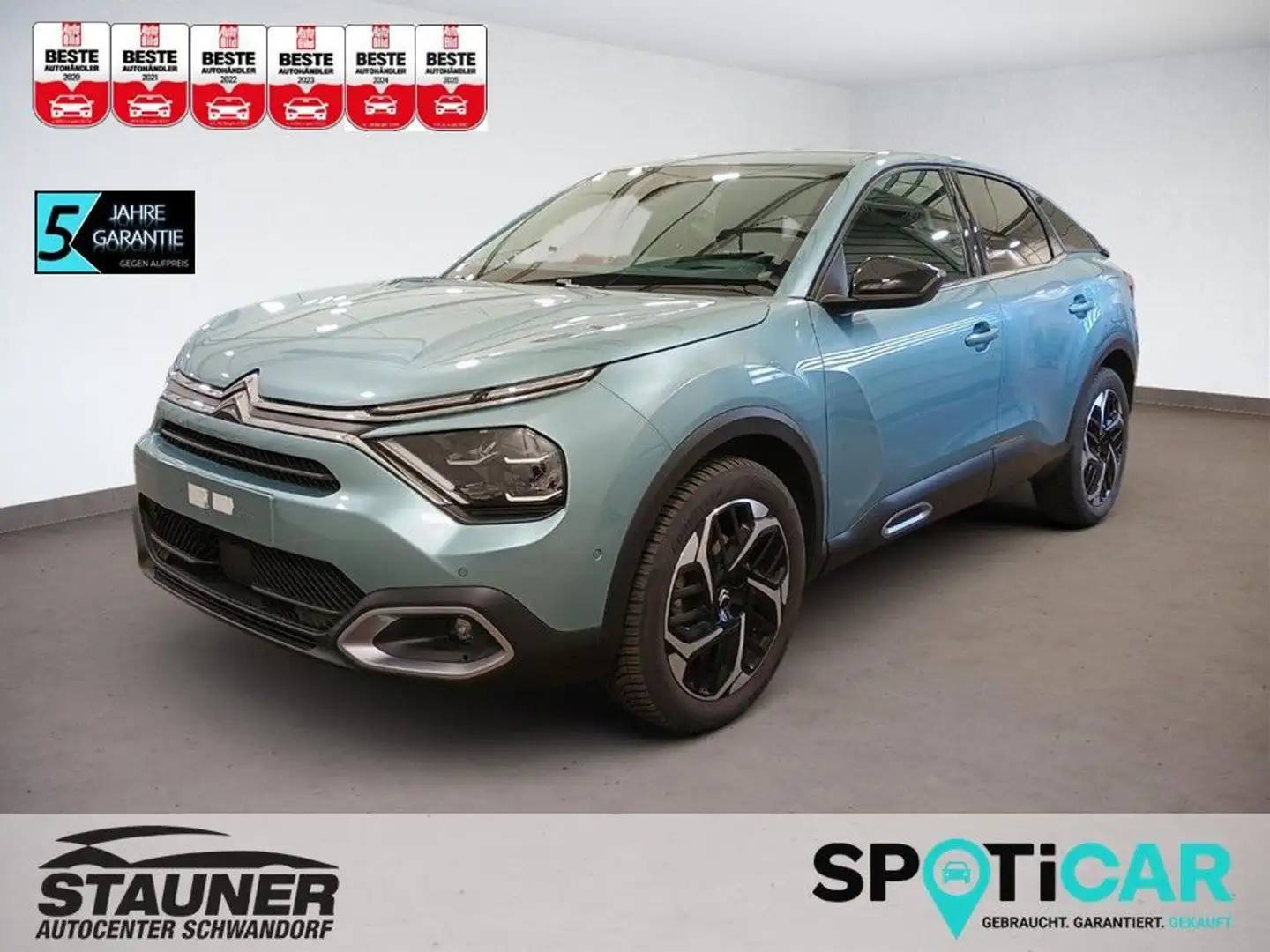 Citroen C4 PureTech 130 Stop&Start AT8 MAX*NAVI*360°*HUD Blau - 1