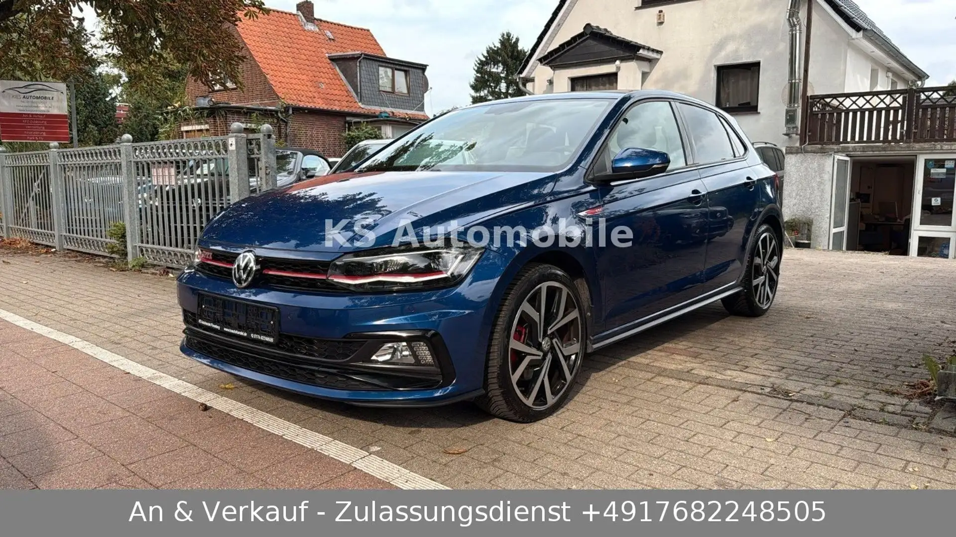 Volkswagen Polo POLO VI GTI/NAVI/KAMERA/GARANTIE/LED Bleu - 1