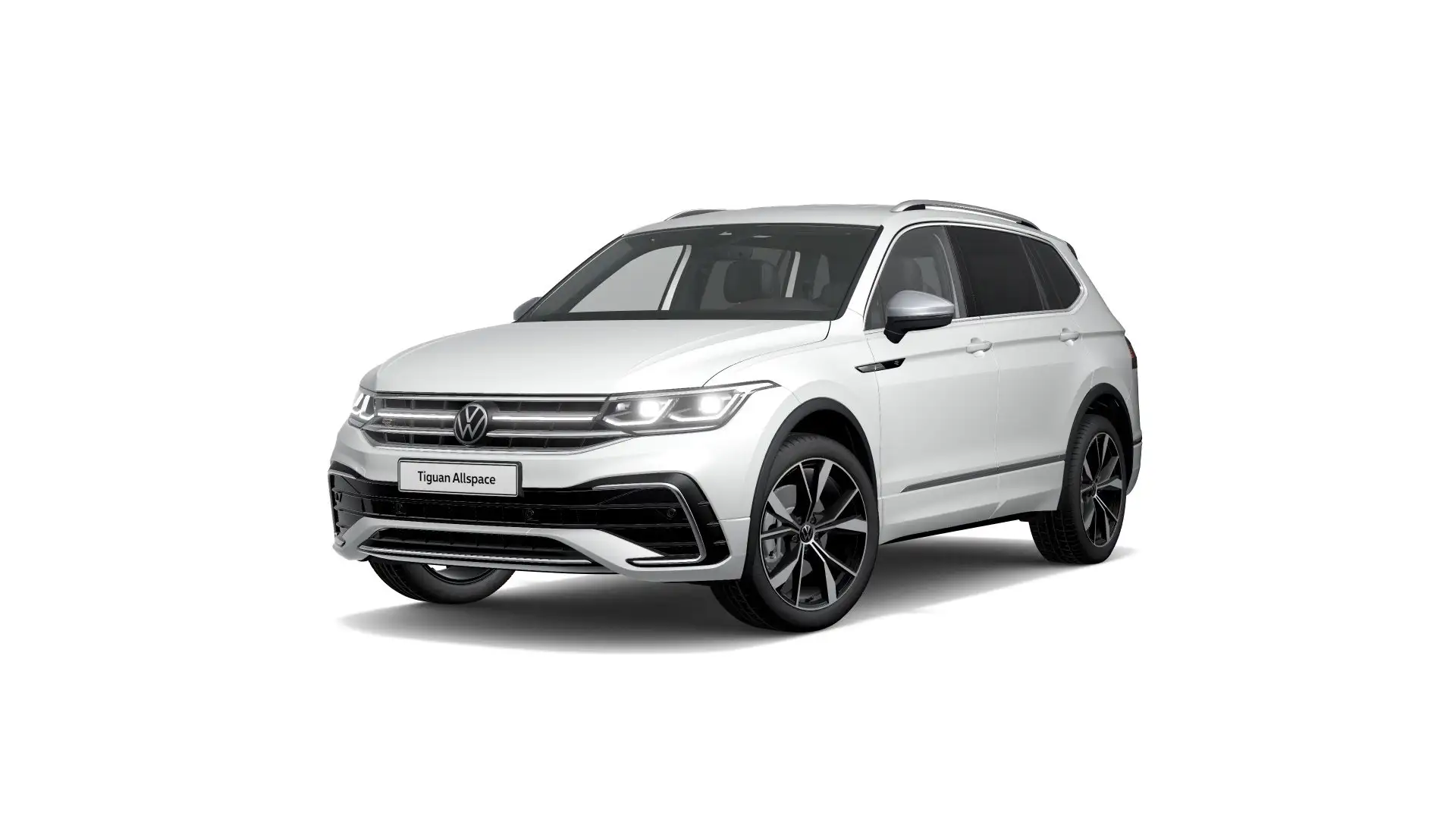 Volkswagen Tiguan R-Line 4Motion Allspace (BJ2) Weiß - 1