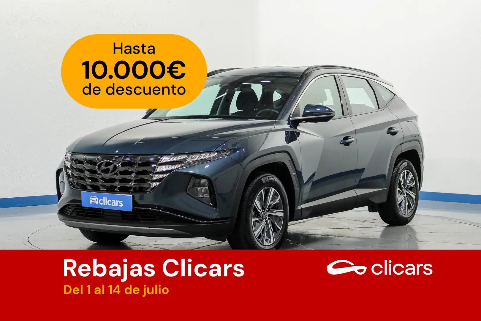 Hyundai TUCSON 1.6 CRDI Klass 4x2 Bleu - 1