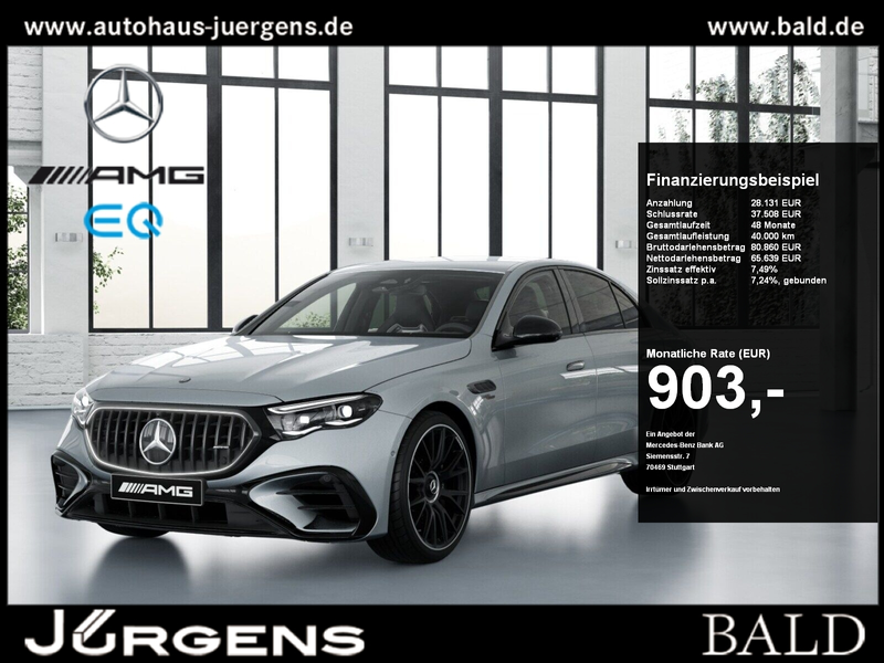 Mercedes-Benz E 53 AMG E 53 4M AMG+Drivers P+Burm4D+AHK+Night+Sound