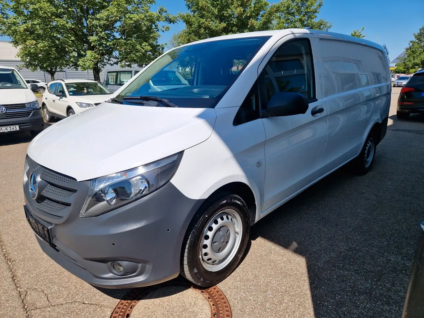 Mercedes-Benz Vito Kasten 114 CDI BT RWD lang AUTOMATIK SITZHE Weiß - 2