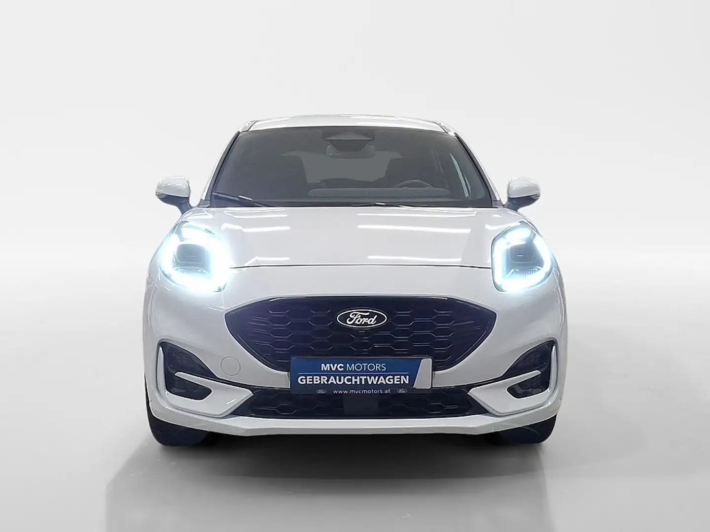 Ford Puma 1,0 EcoBoost Hybrid ST-Line Aut. Weiß - 1
