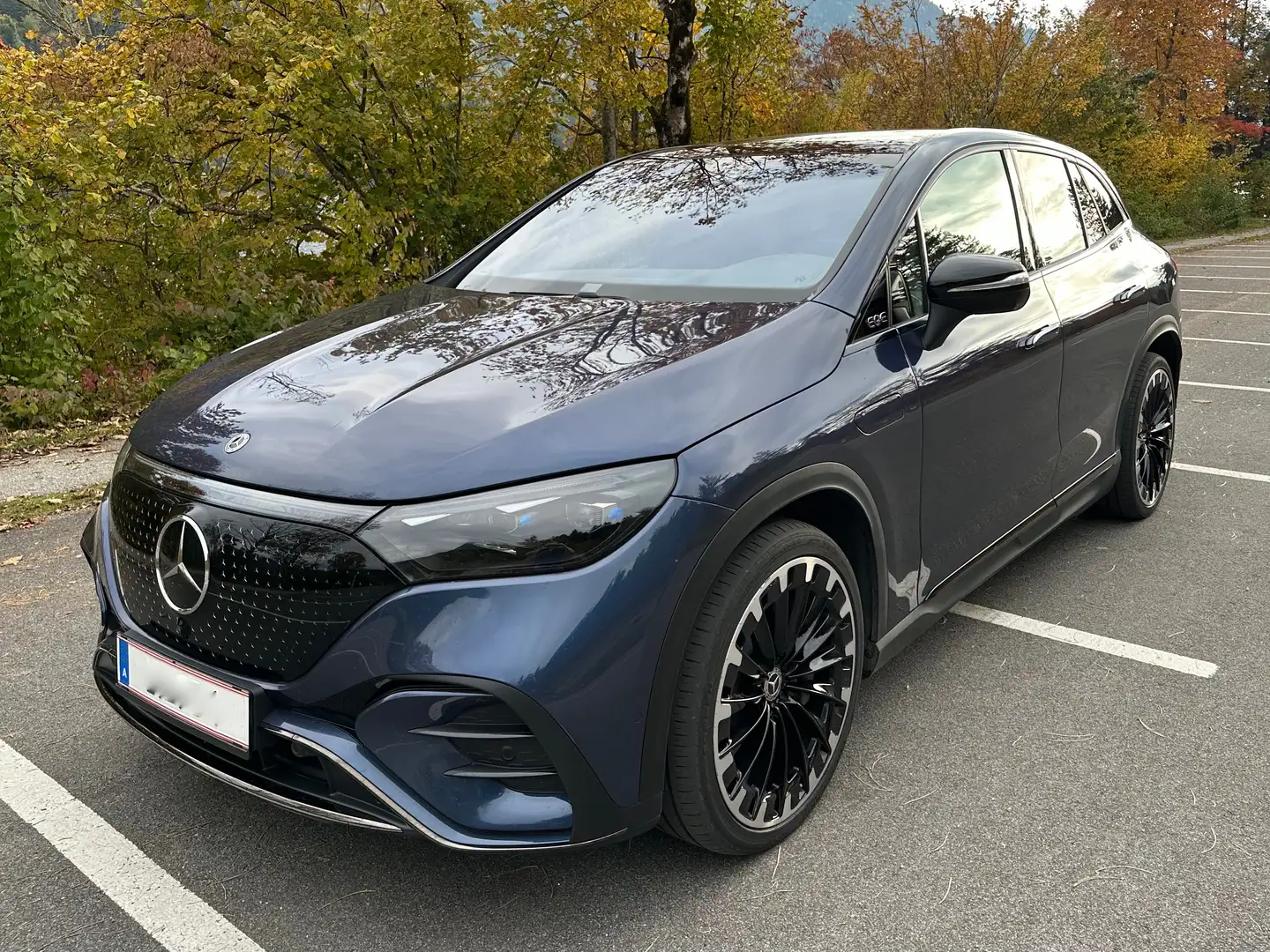 Mercedes-Benz EQE SUV 500 4MATIC UVP 127.500EUR|AMG Line|Hyper|AirM|Dis+ Blau - 1
