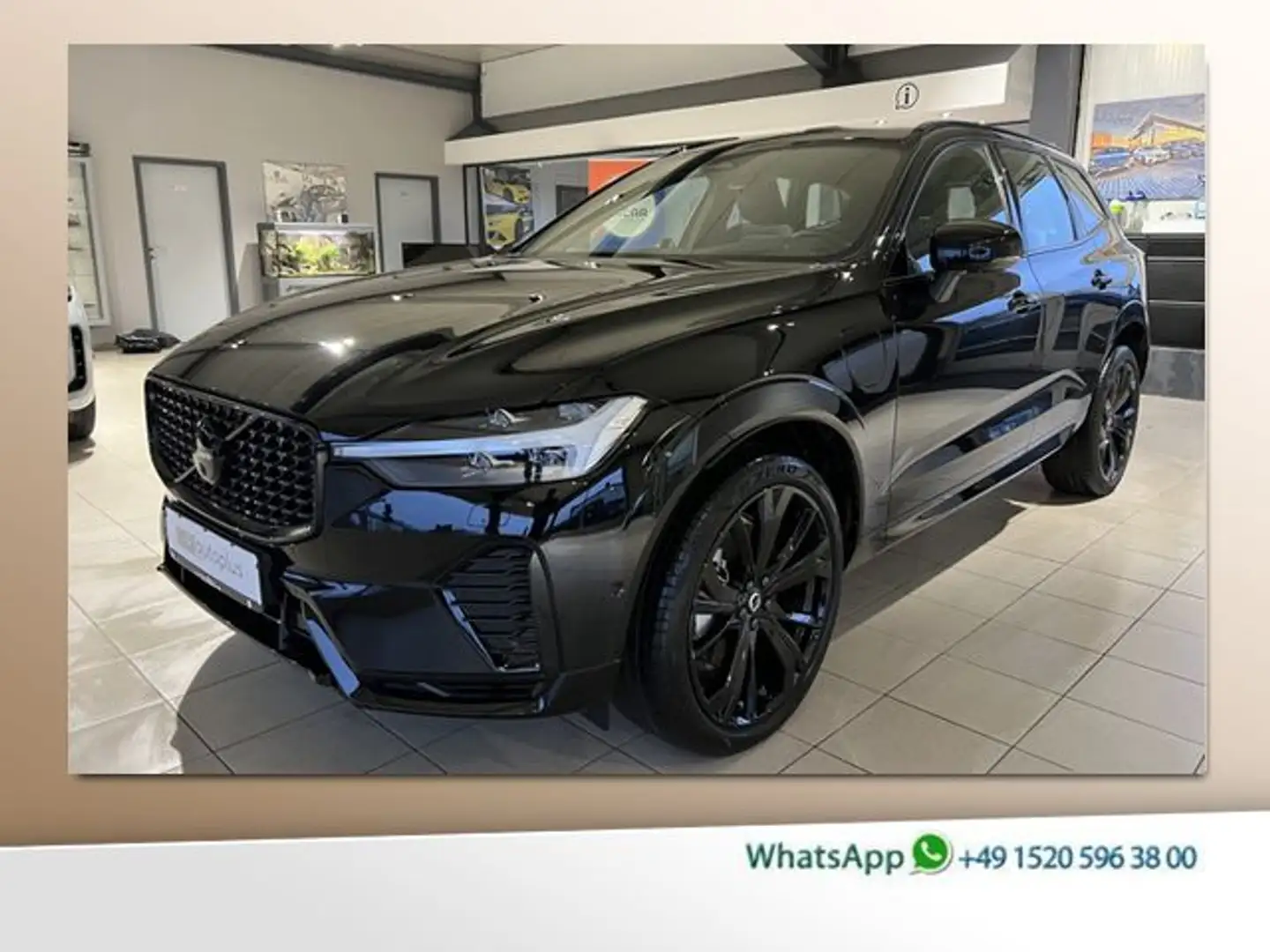 Volvo XC60 T8 Ultra Black Edition Recharge AWD B&W AHK Noir - 1