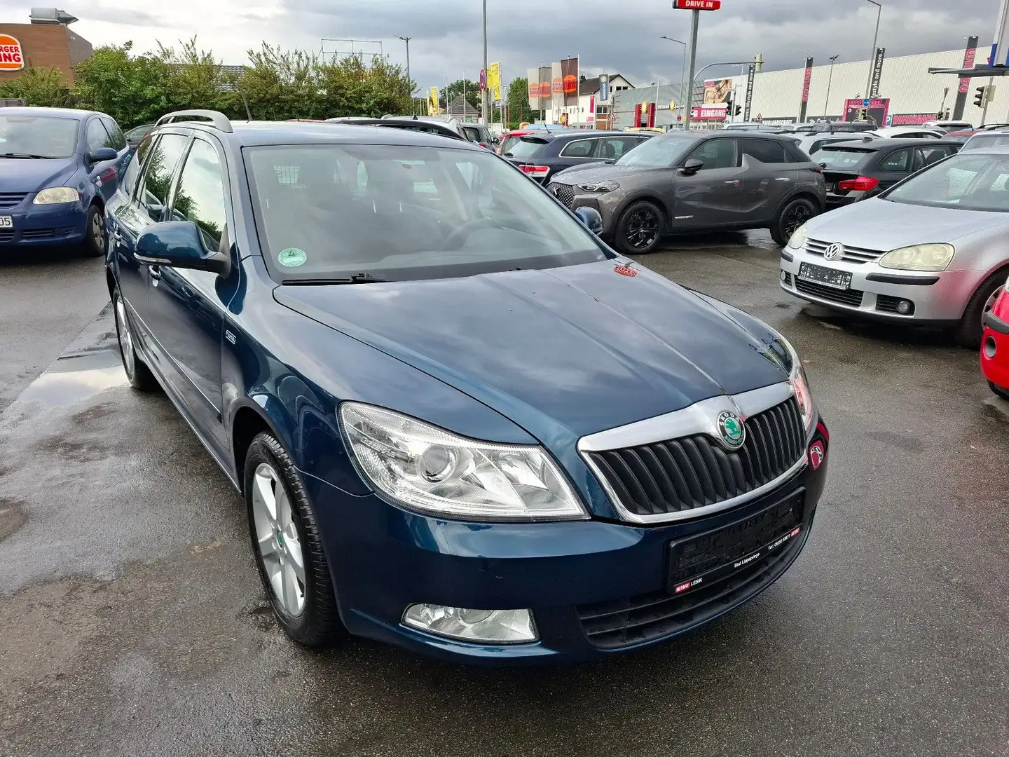 Skoda Octavia Combi Family Blau - 1
