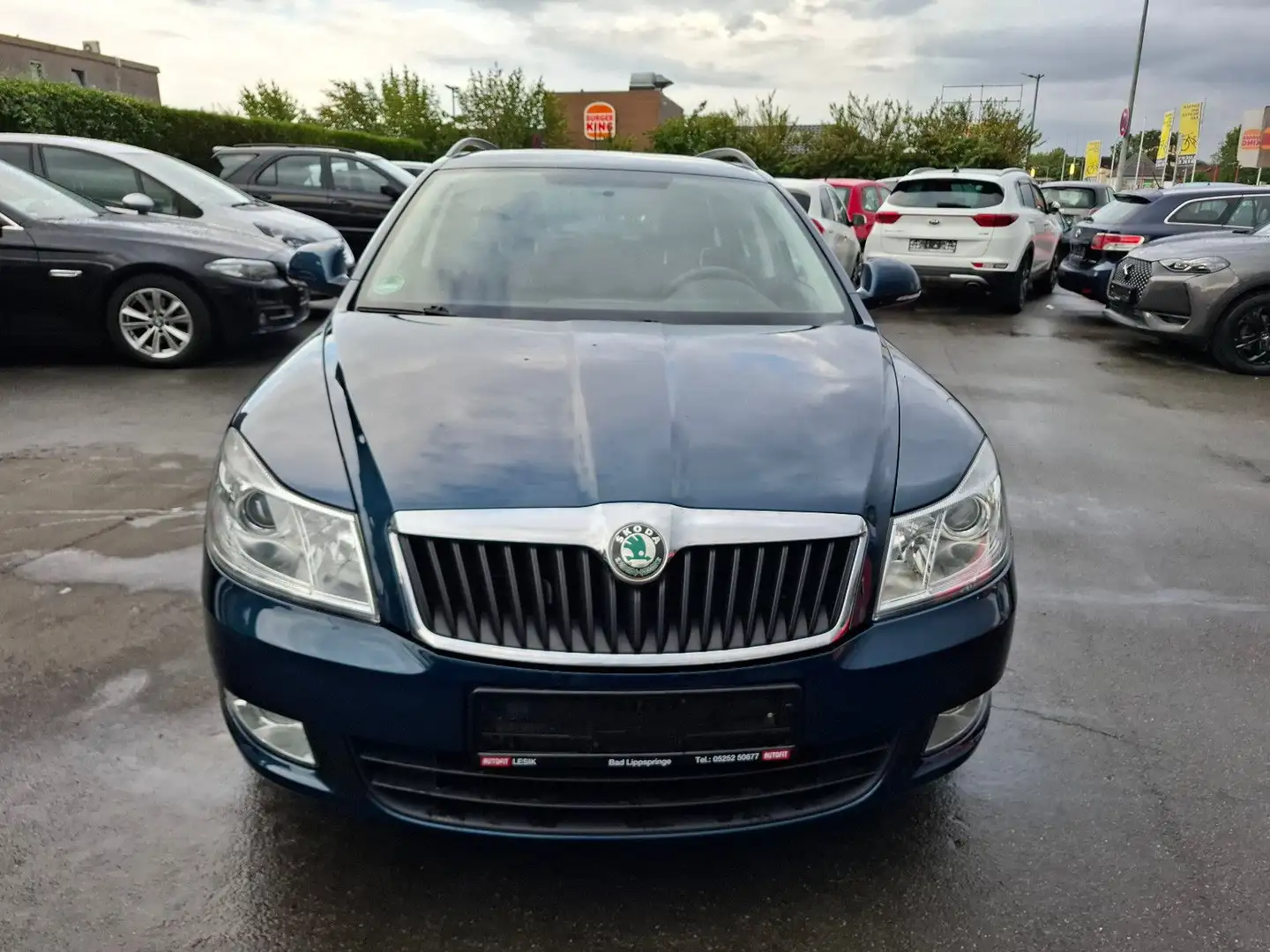 Skoda Octavia Combi Family Blau - 2