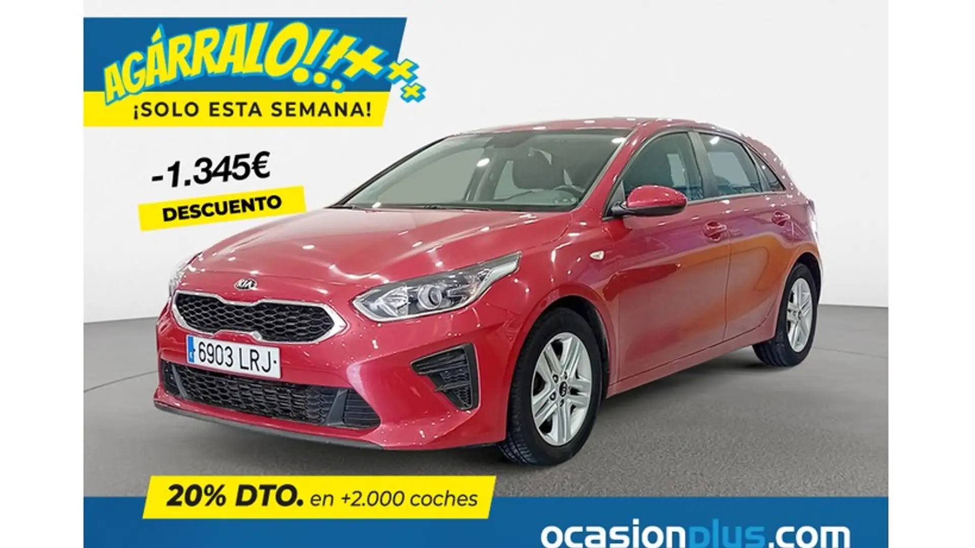 Kia Ceed / cee'd 1.0 T-GDI Eco-Dynamics Concept 120 Rouge - 1