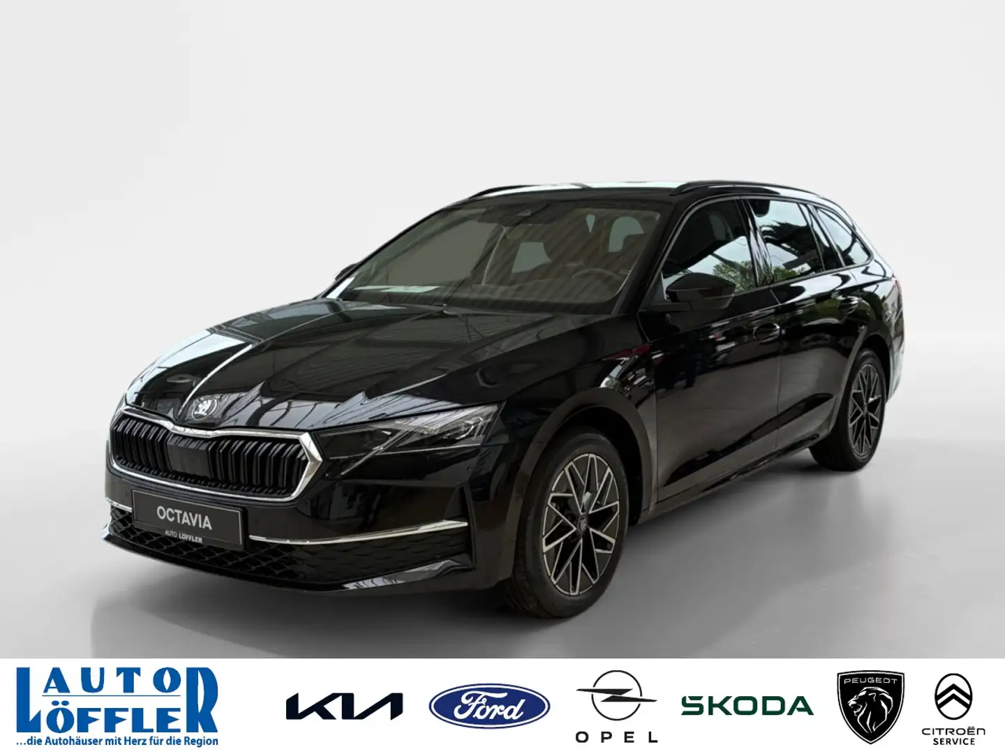 Skoda Octavia Combi Tour #Automatik #Navi #LED #AHK Klima Navi Schwarz - 1