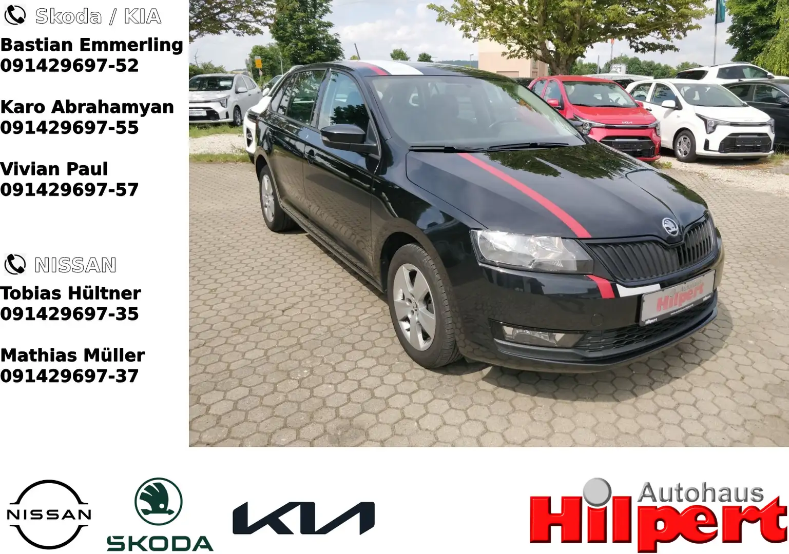 Skoda Sonstige 1.0 TSI Spaceback Active 110PS AHK DSG SHZ Schwarz - 1