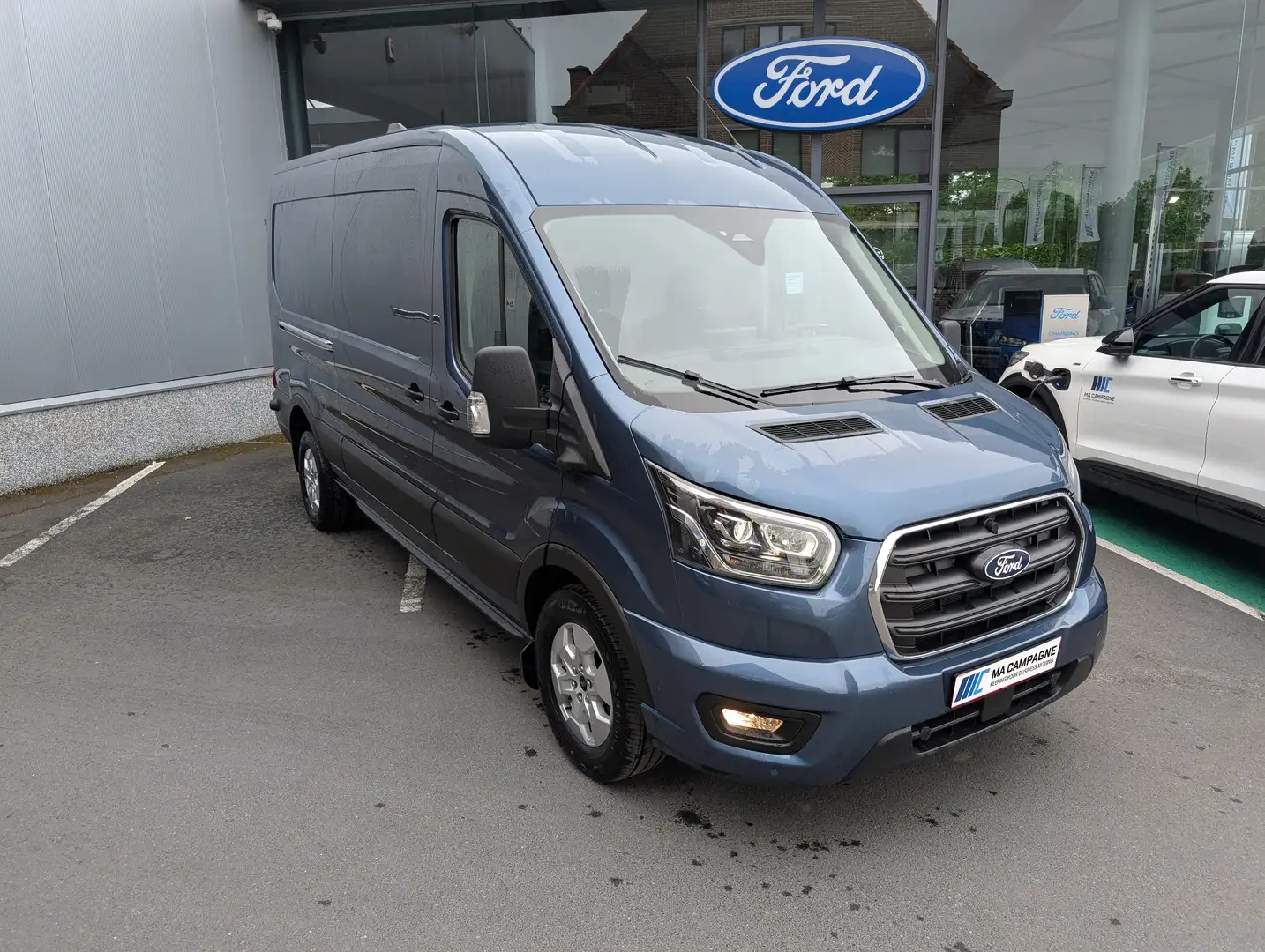 Ford Transit 2T Limited 350L L3H2 2.0TDci 165pk A8 automaat Bleu - 1