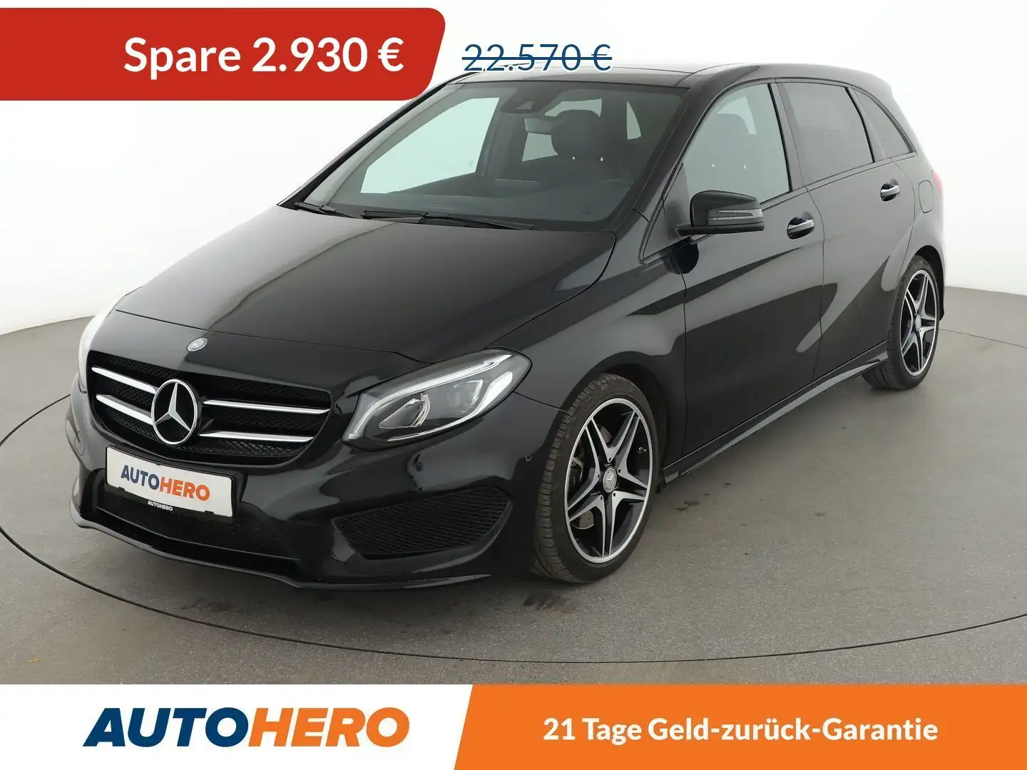 Mercedes-Benz B 250 B 250 4Matic AMG Line Aut.*LED*NAVI*TEMPO*CAM* Noir - 1