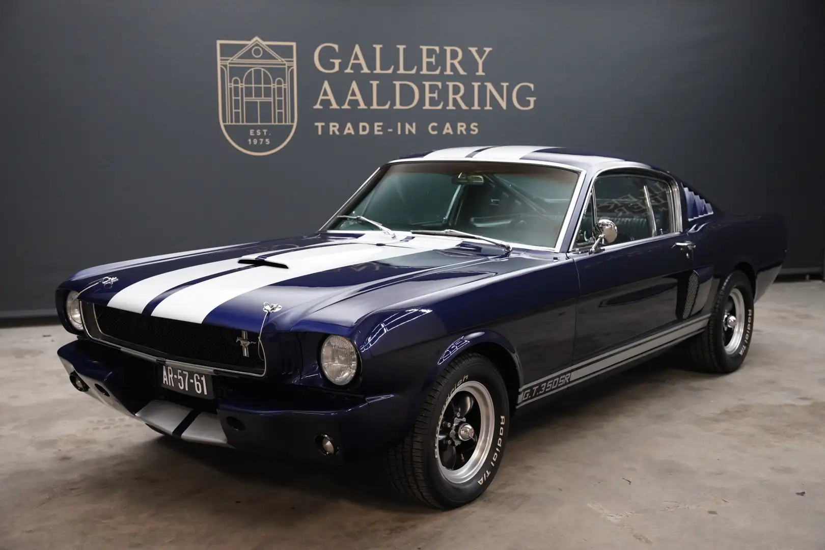 Ford Mustang Fastback "Shelby 350 SR Clone" (A-code) Trade-in c Blauw - 1