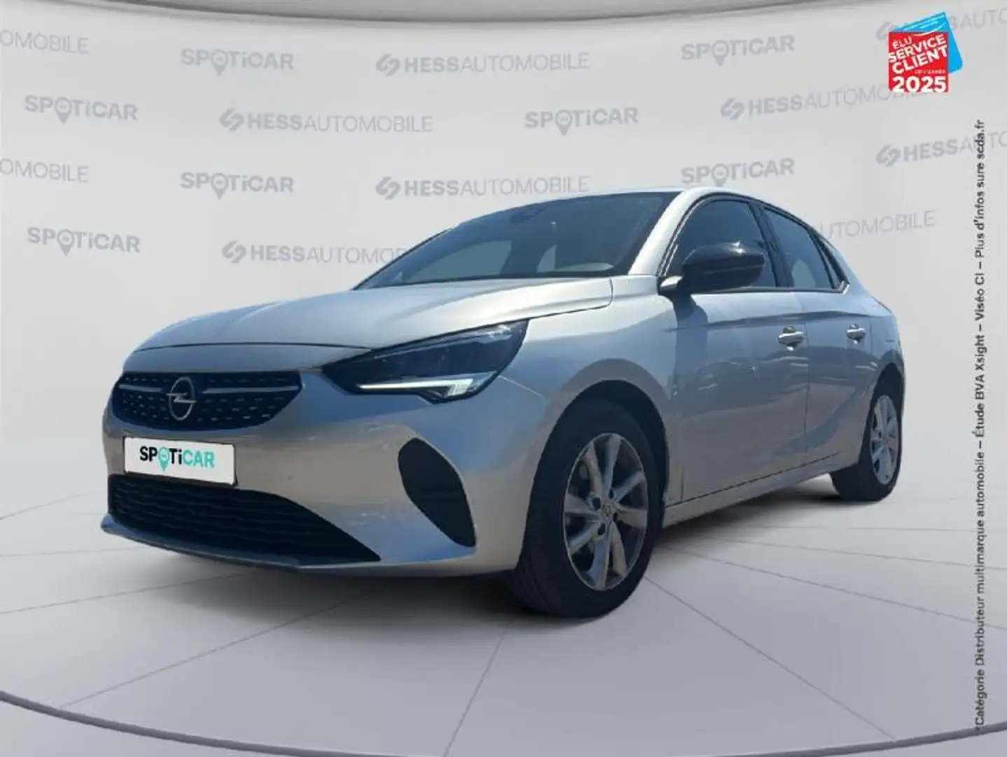 Opel Corsa-e 1.2 75ch Elegance Business GPS Carplay Grijs - 1