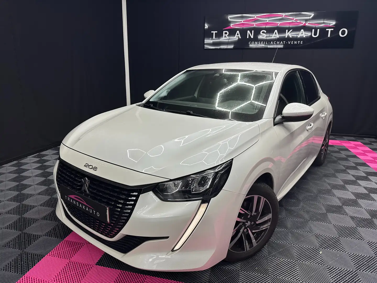 Peugeot 208 1.2i Allure Pack/GARANTIE 12 MOIS/CARNET PEUGEOT Blanc - 1