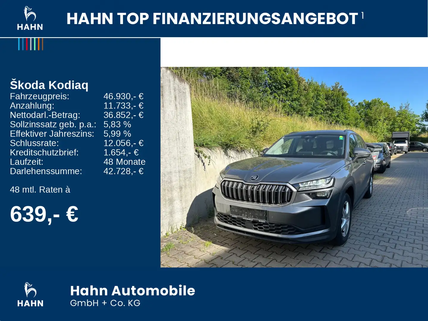 Skoda Kodiaq 2.0TDI DSG 4x4 Selection Matrix AHK ACC Grijs - 2