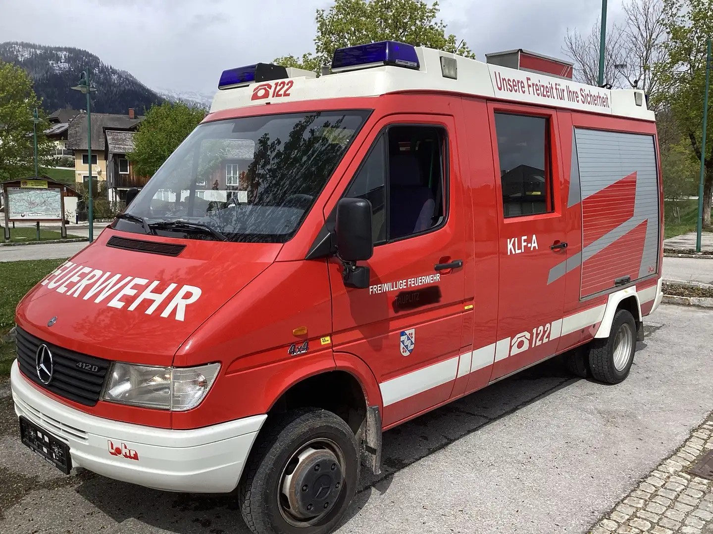 Mercedes-Benz Sprinter Sprinter Oberaigner Allrad 4x4 Sperre 17000 Km Top Roşu - 2