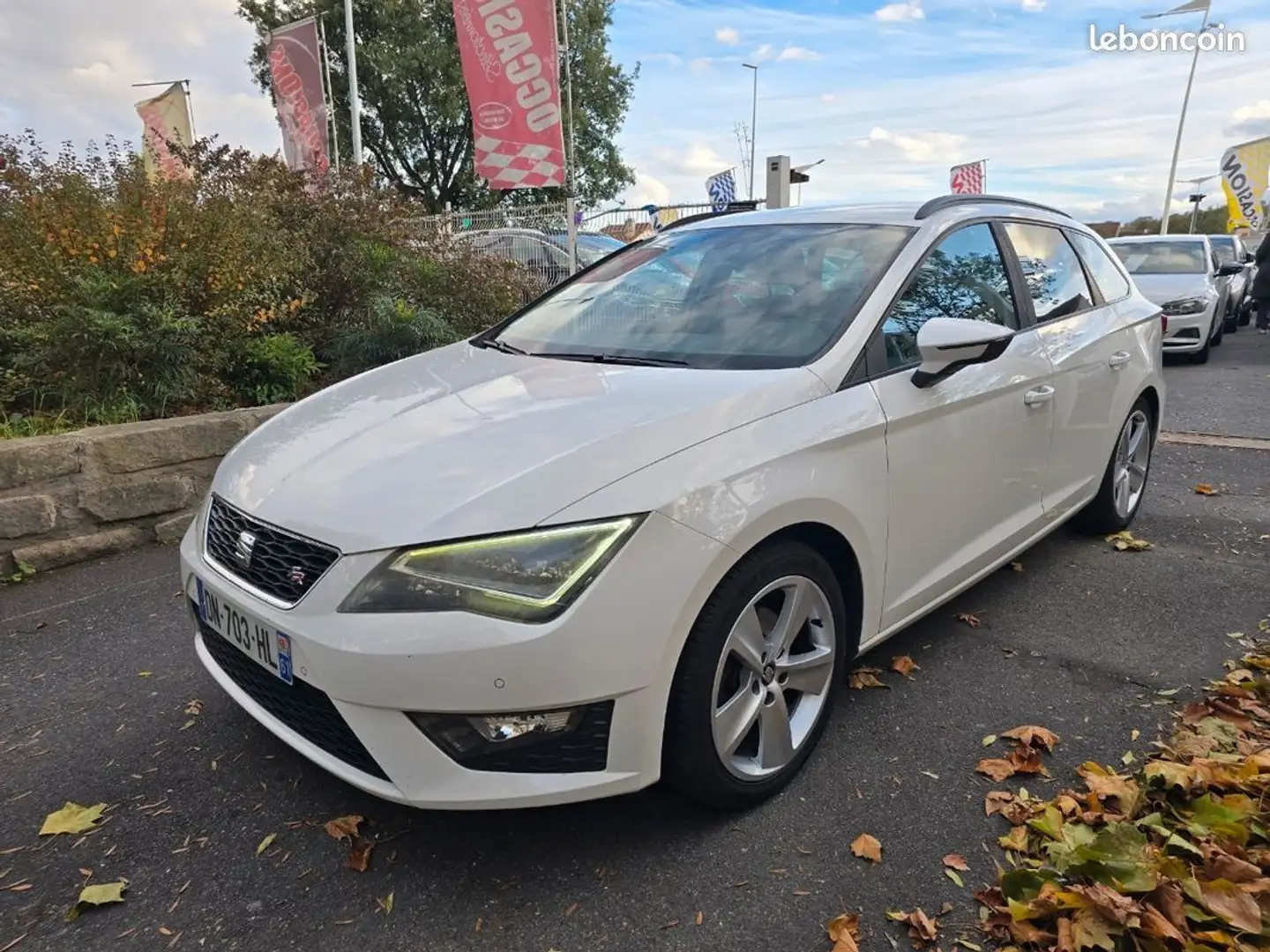 SEAT Leon FR 1.4l Tsi 150ch DSG Start-Stop GARANTIE Blanc - 1
