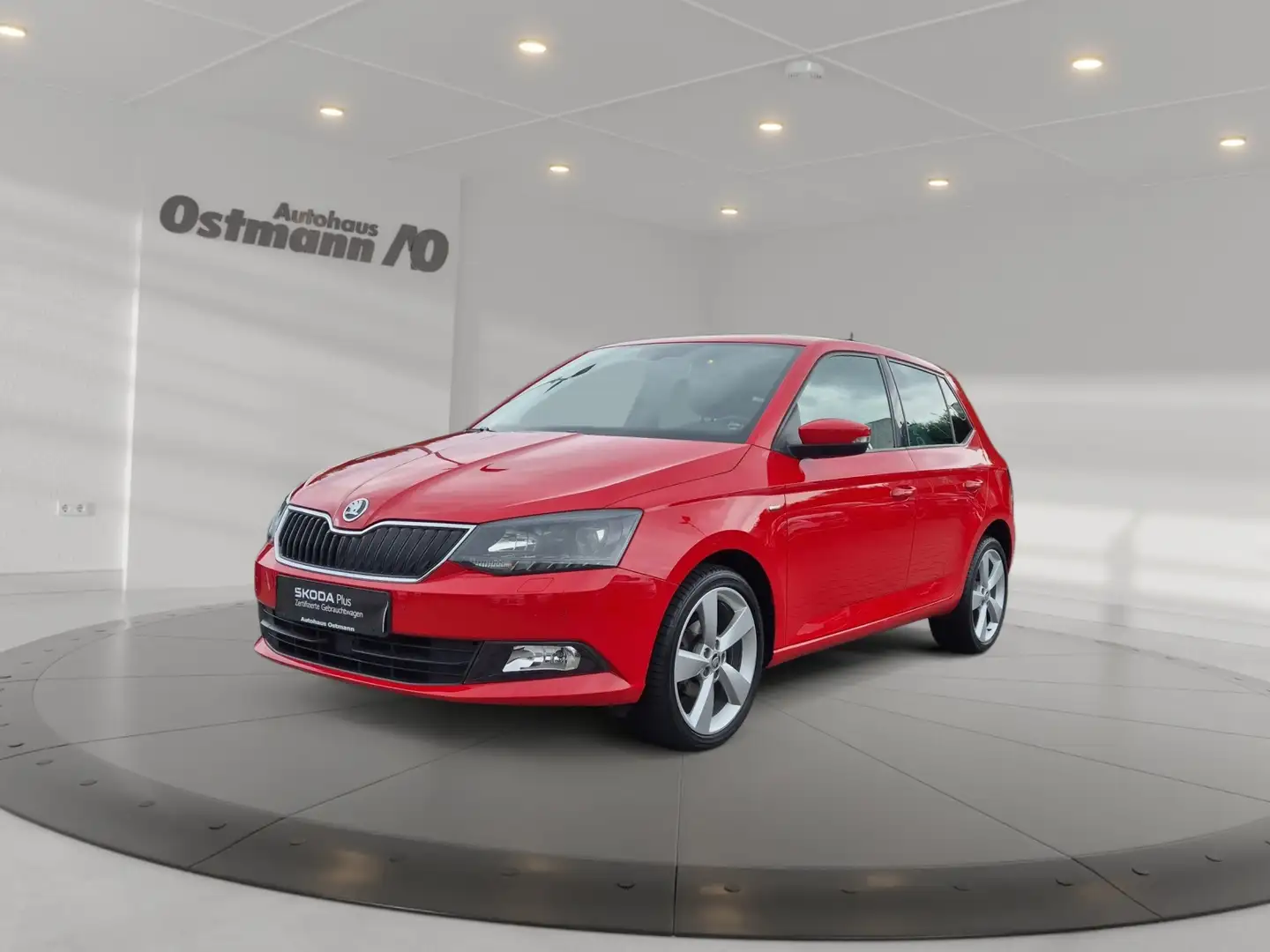 Skoda Fabia 1.0 70 kw TSI Green tec *ACC*PDC VO/HI*SmartLink* Rosso - 2