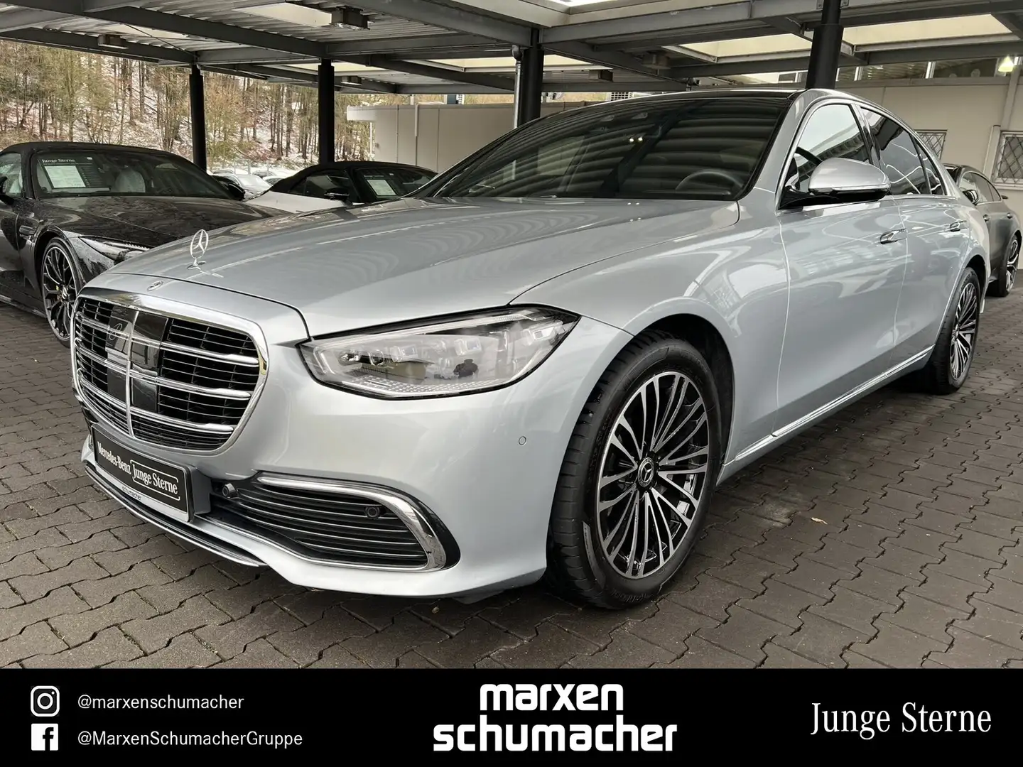 Mercedes-Benz S 350 S 350 d Pano+Distro+DIGITAL+Memory+Sitzklima+Kam Argent - 1