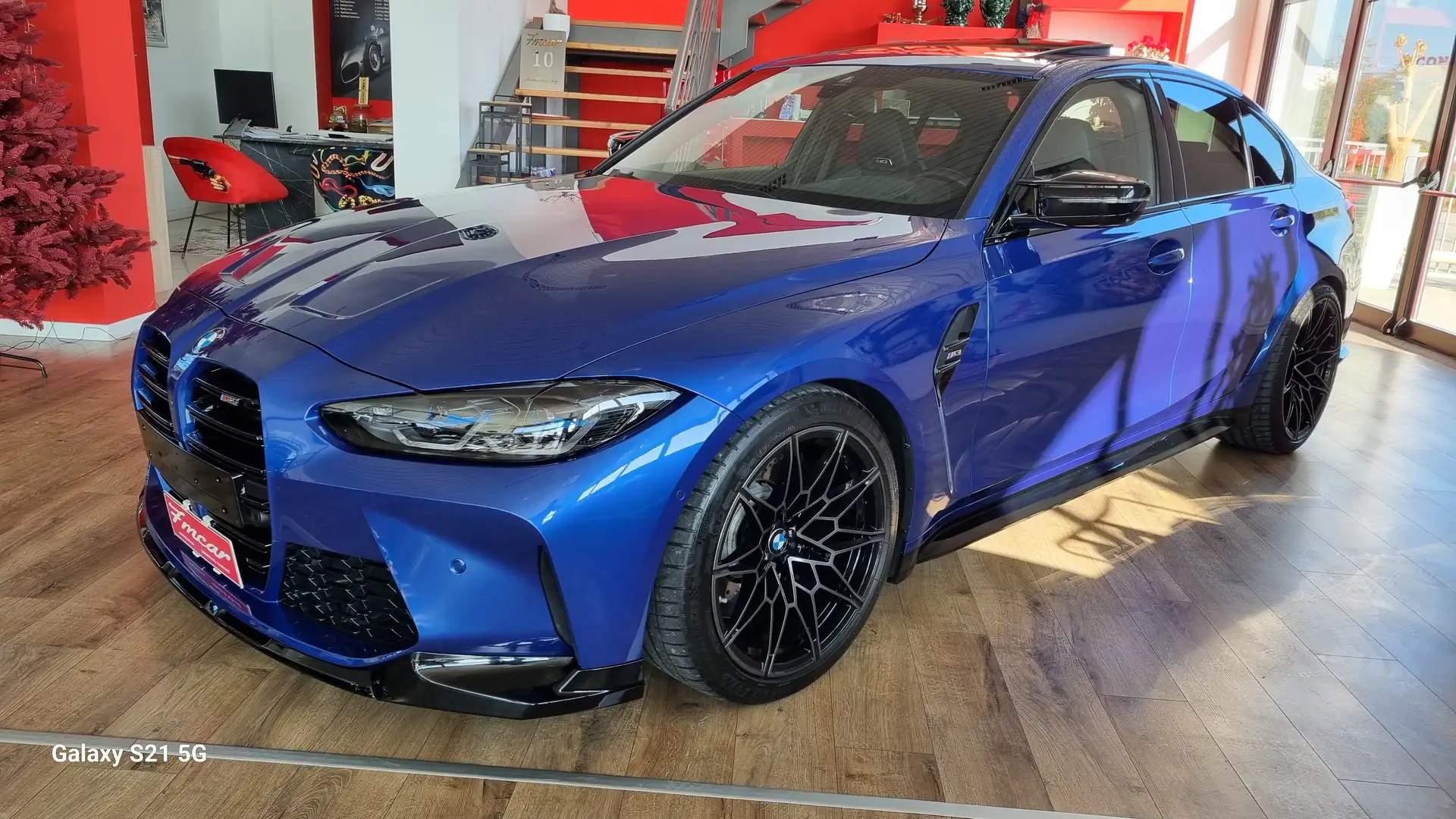 BMW M3 3.0 480cv MANUALE!! TETTO, PARI AL NUOVO!! Bleu - 1