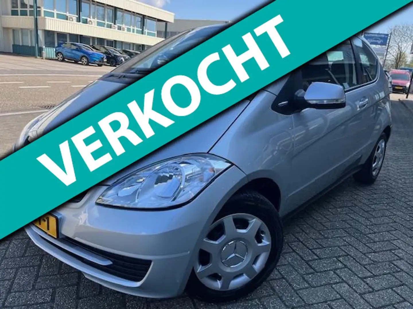 Mercedes-Benz A 160 BlueEFFICIENCY 76923km airco Grijs - 1