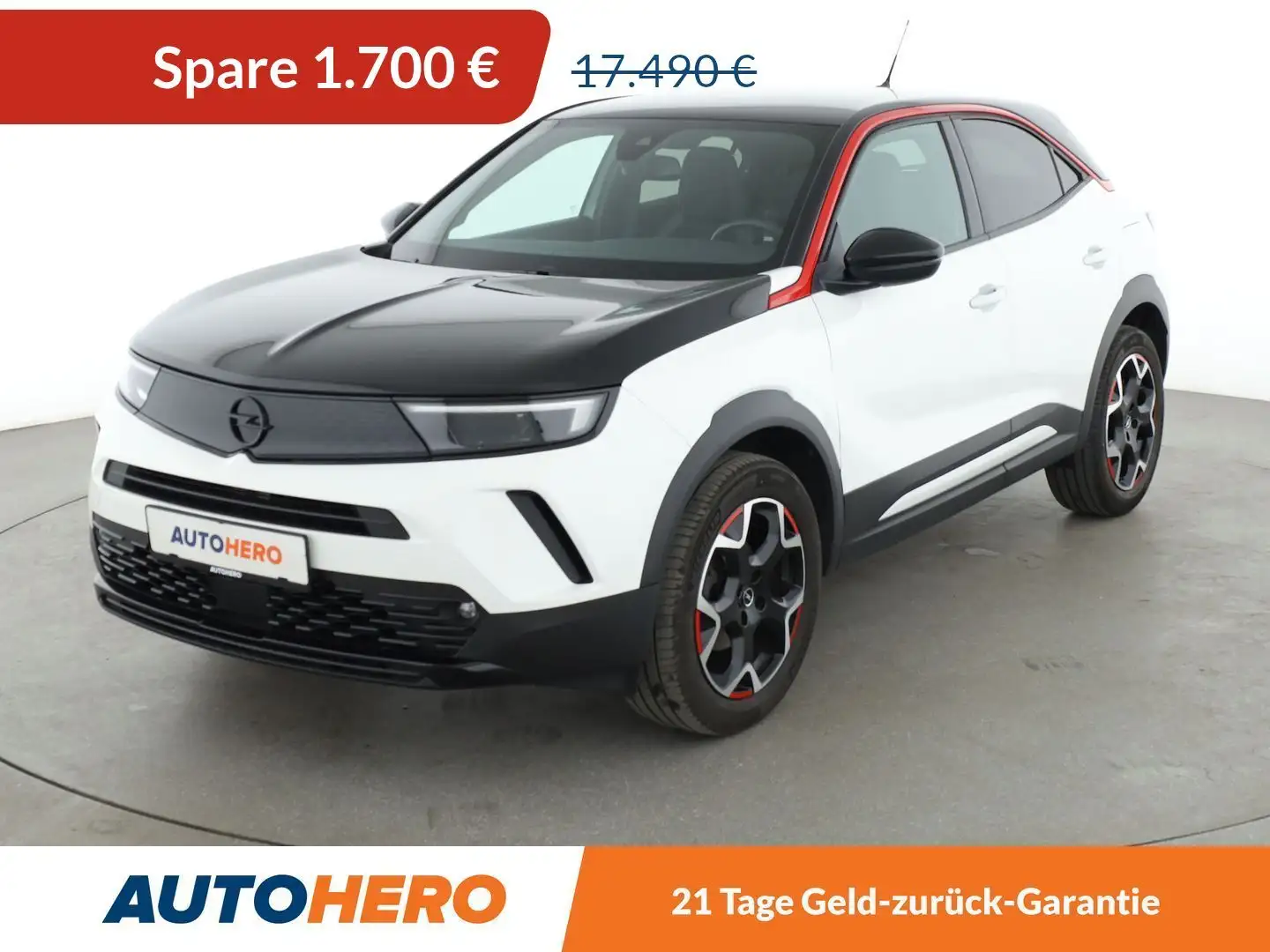 Opel Mokka X 1.2 Turbo GS Line *NAVI*LED*ACC*CAM*PDC*SHZ* Weiß - 1