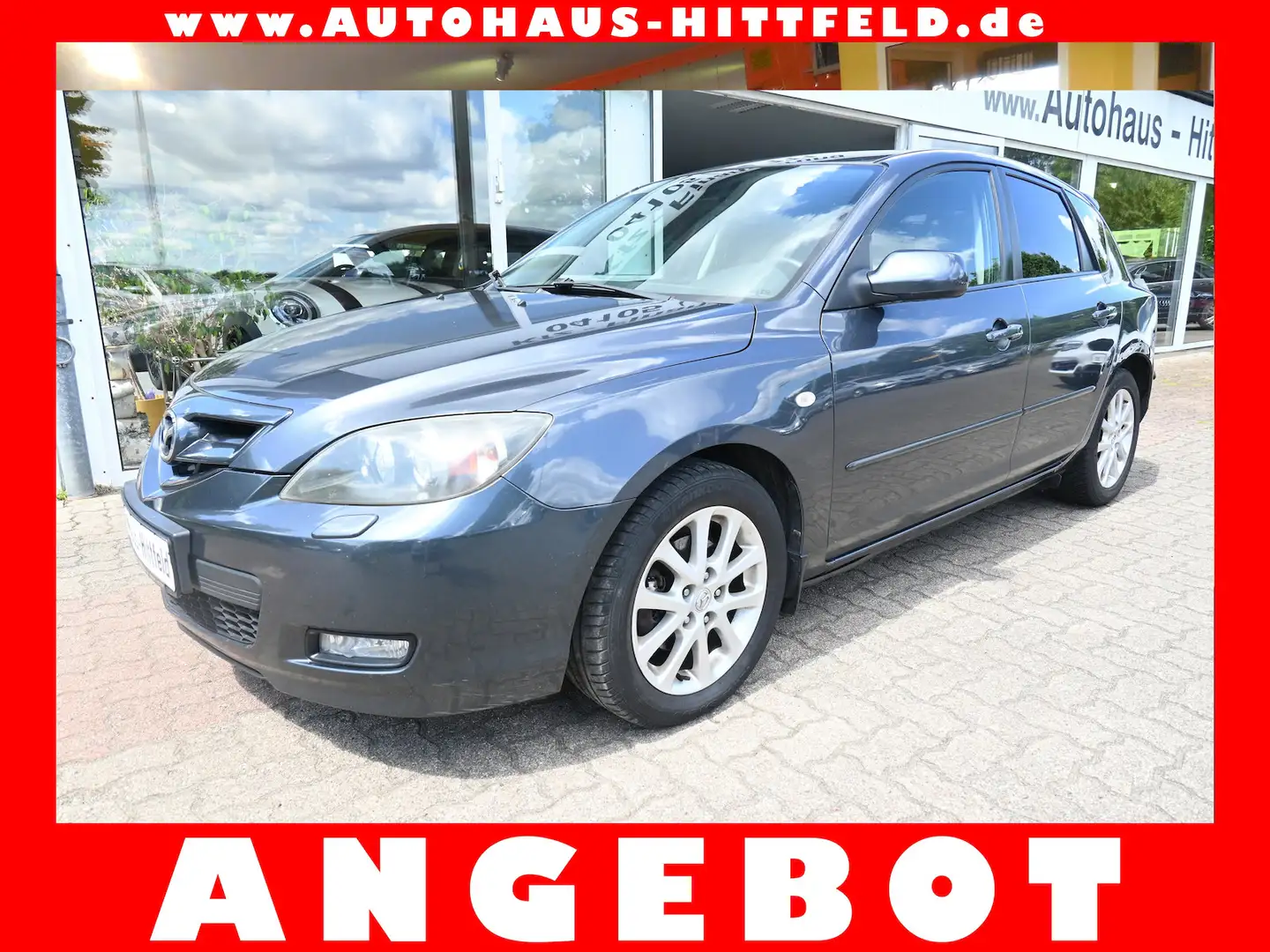 Mazda 3 1.6 *Sport Active* Klimaaut Xenon HUneu Grau - 1