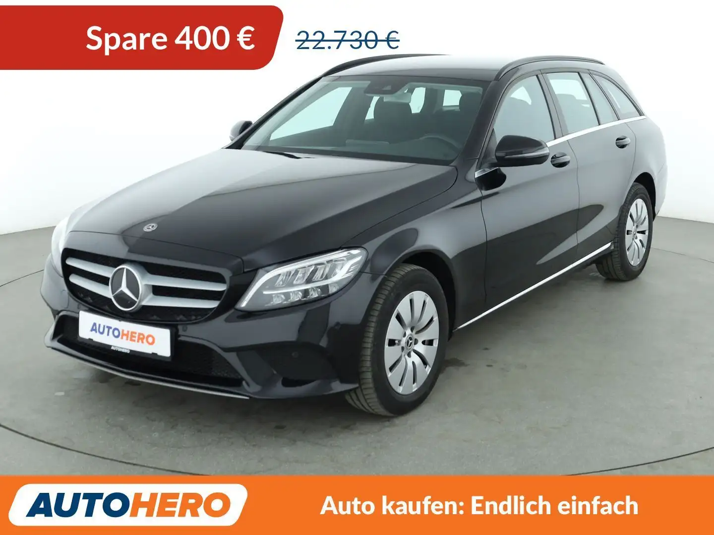 Mercedes-Benz C 200 C 200 d T Aut. *NAVI*LED*TEMPO*CAM*SHZ* Noir - 1