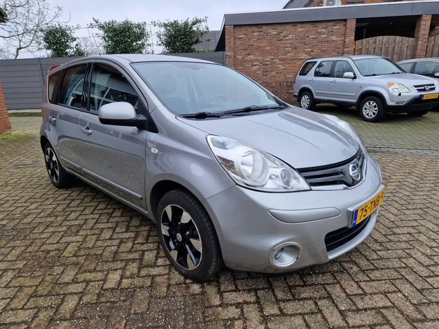 Nissan Note 1.6i Life+ Automaat Airco/Clima NL-auto 1e-Eig. Cr Gris - 2