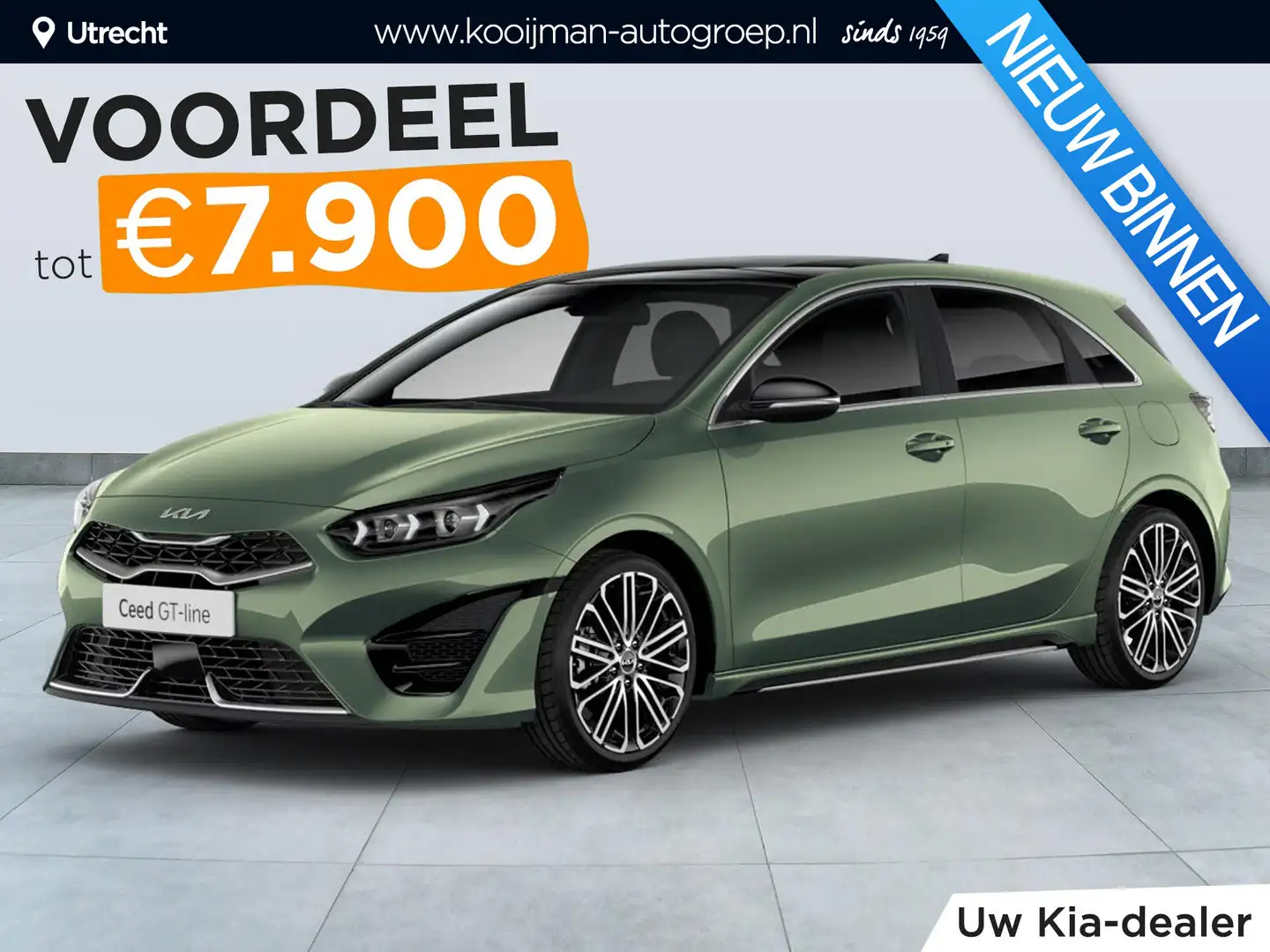 Kia Ceed / cee'd 1.5 T-GDi GT-PlusLine Rijklaar vanaf €36.500,- Nu - 1