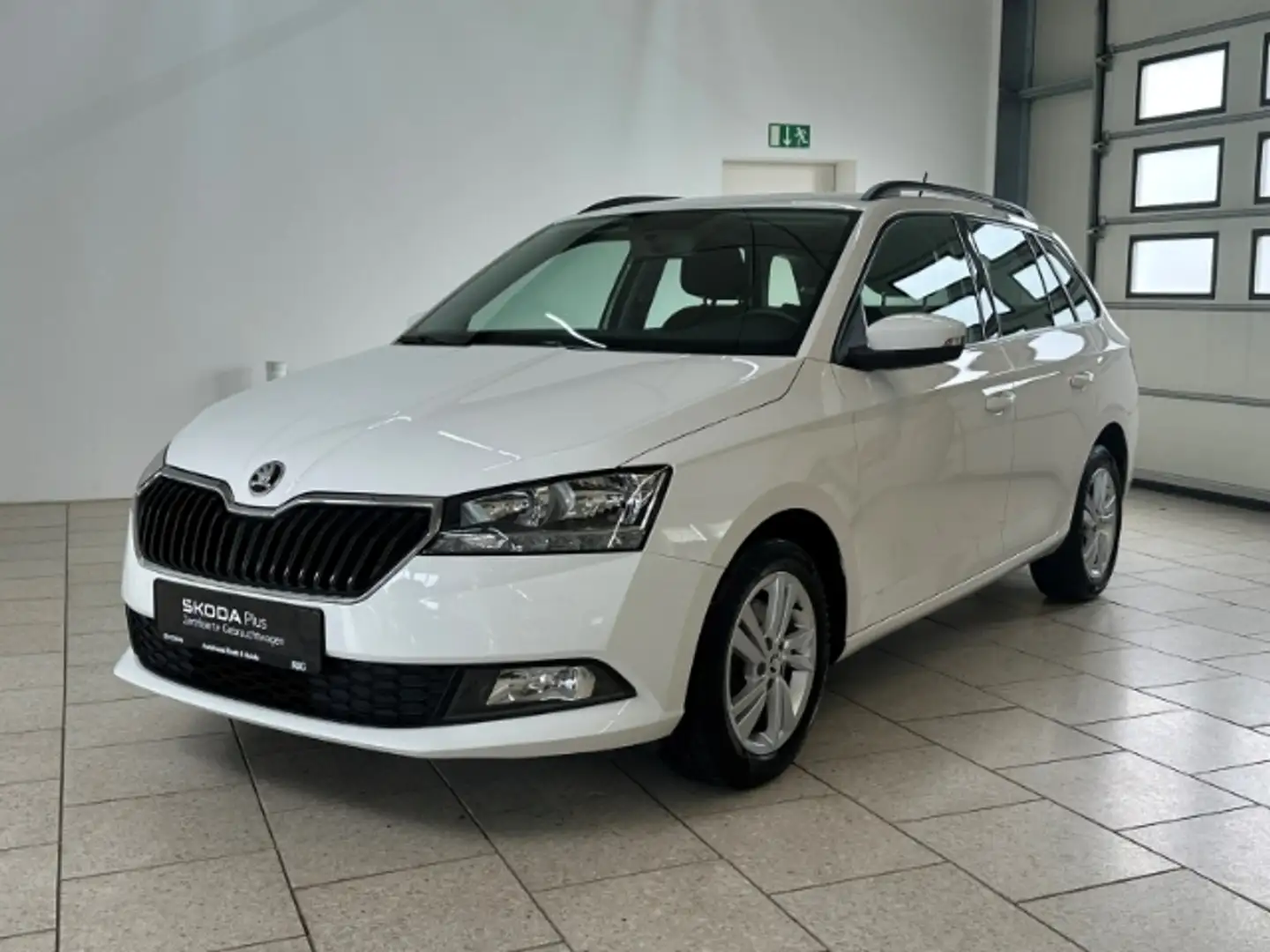 Skoda Fabia Combi Ambition 1.0 TSI SHZ PDC  Freisprech Weiß - 2