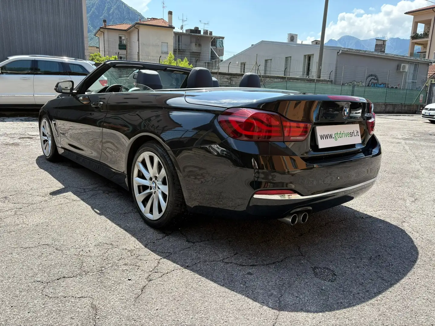 BMW 420 Serie4 F33 2017 420d Cabrio Luxury PACC. SPORTauto Nero - 2