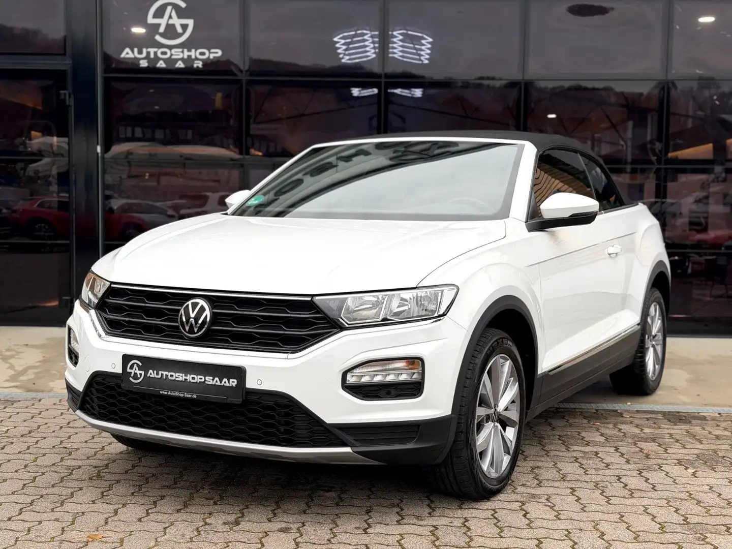 Volkswagen T-Roc Cabriolet Style 1-Hand/AHK/SHZ Weiß - 1