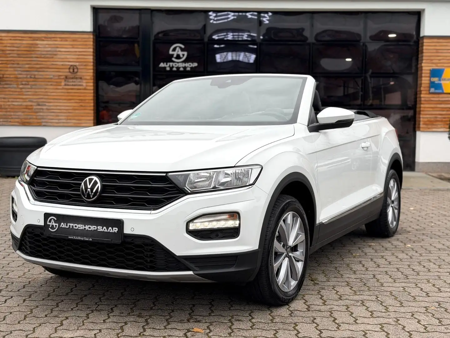 Volkswagen T-Roc Cabriolet Style 1-Hand/AHK/SHZ Weiß - 2